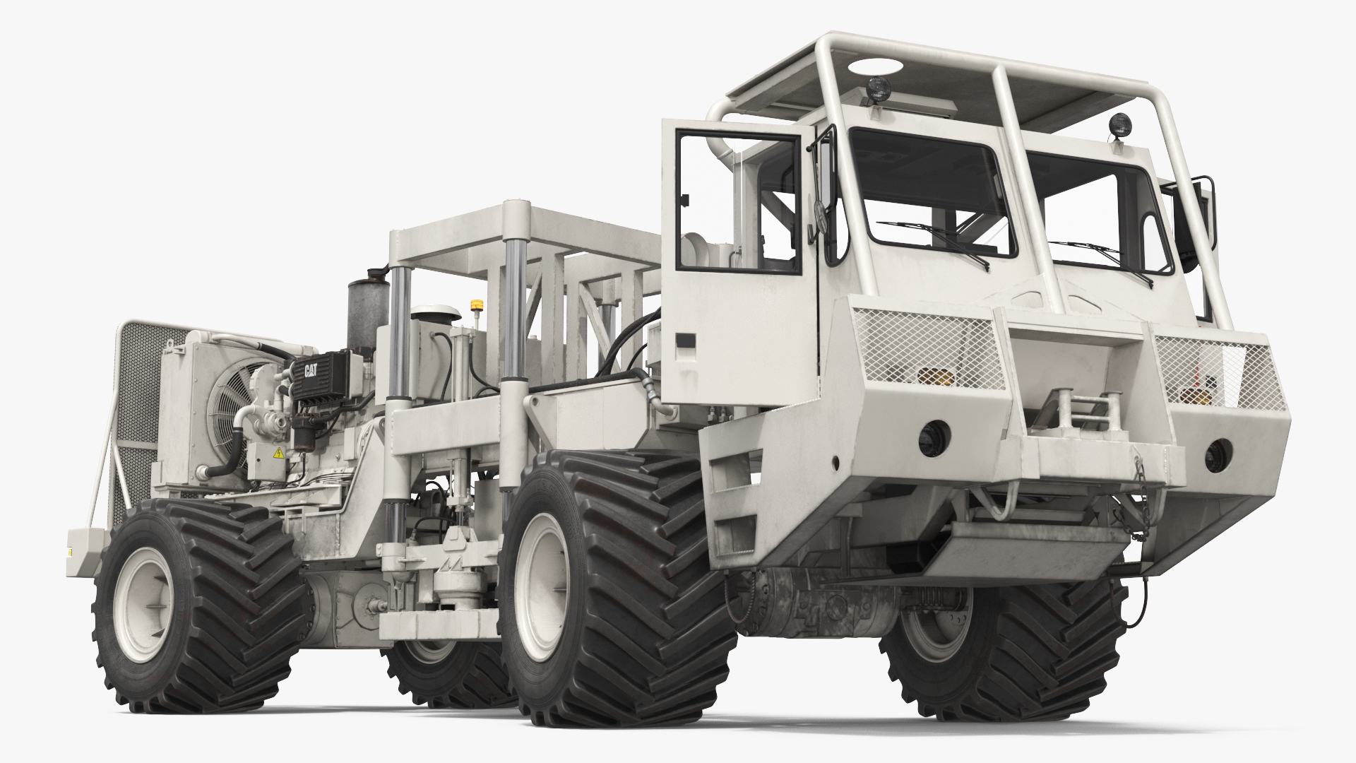Vibroseis Survey Truck, view 4