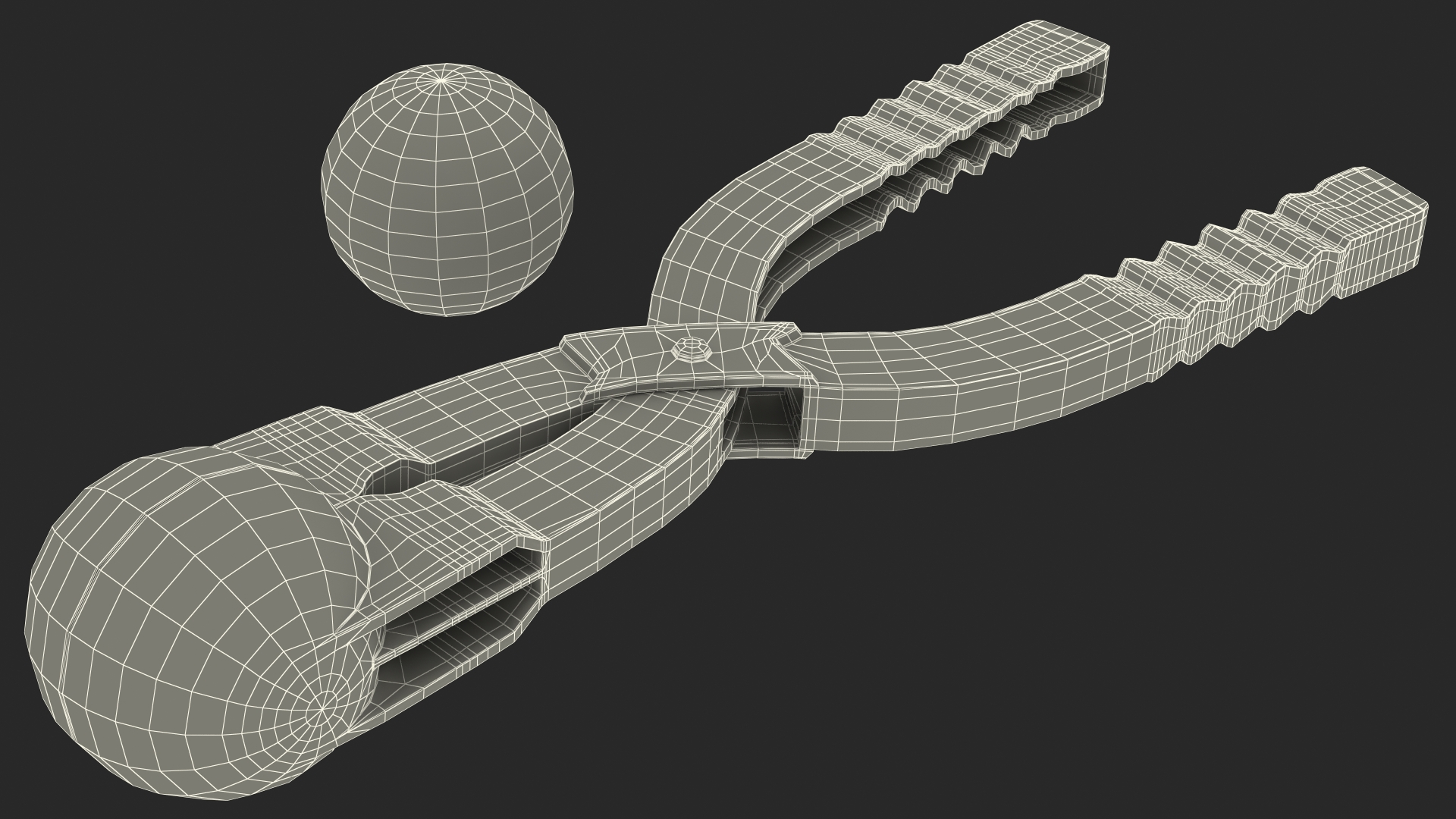 3D Snowball Maker Clip with Snowball model