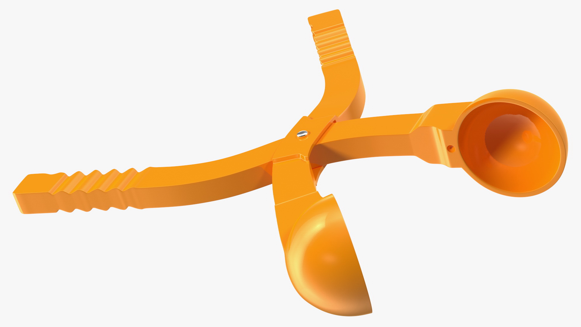 3D Snowball Maker Clip with Snowball model