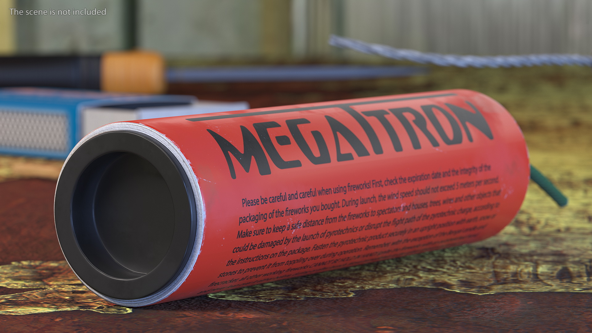 3D model Megatron Firecracker with Fuse