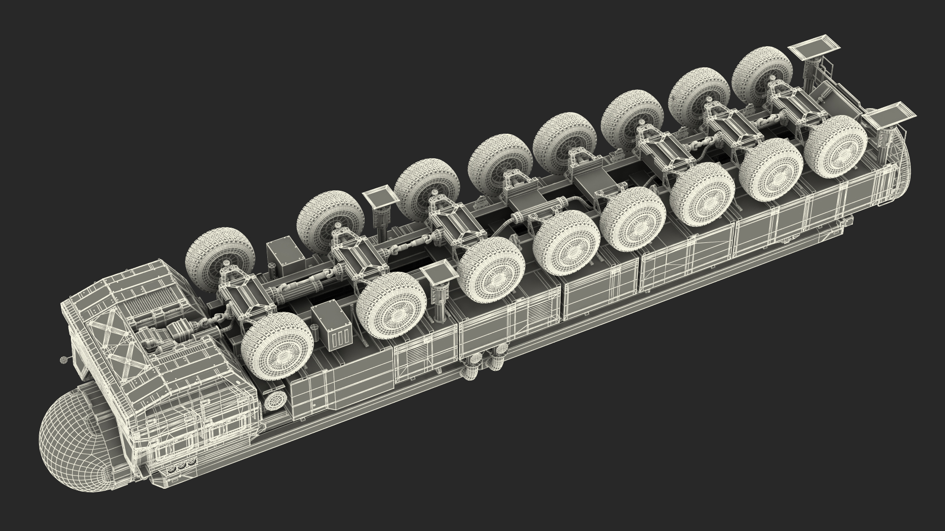 3D ICBM Launch Vehicle Generic Dusty model