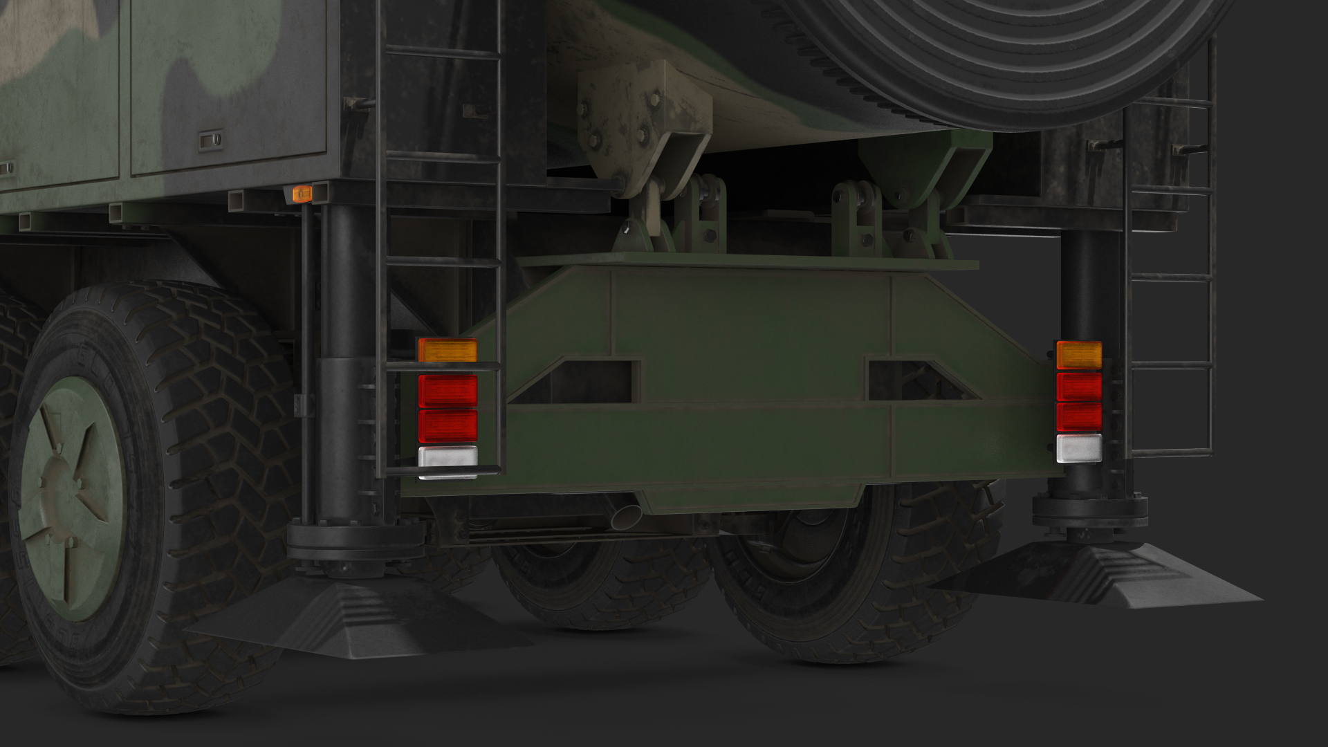 3D ICBM Launch Vehicle Generic Dusty model
