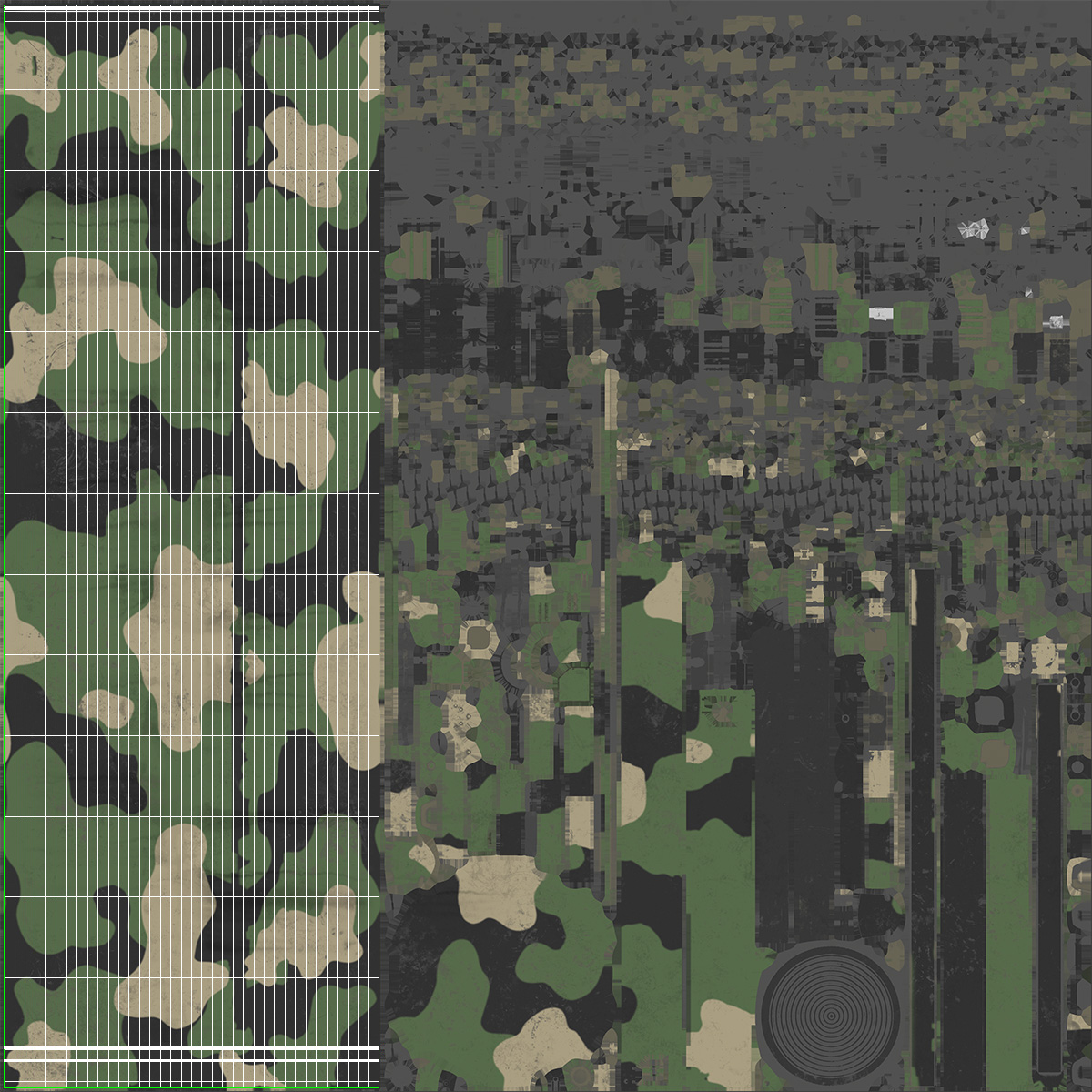 3D ICBM Launch Vehicle Generic Dusty model