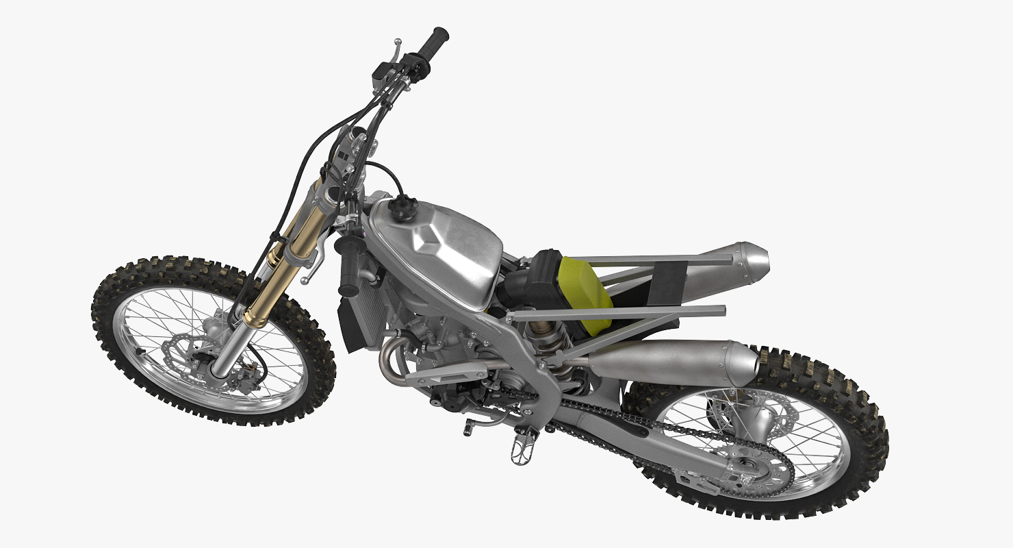 3D Motocross Bike Honda CRF250R 2018 model