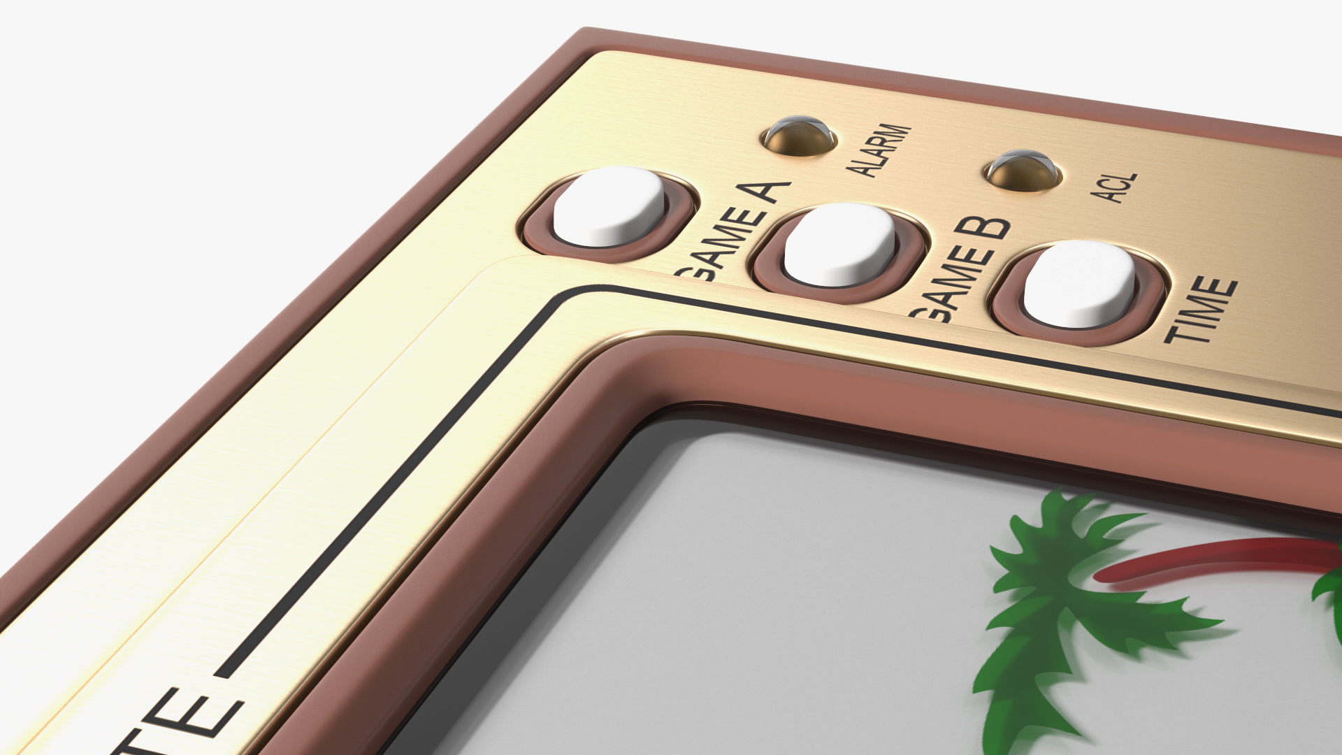 Nintendo Game and Watch Parachute Game Console Turned Off 3D
