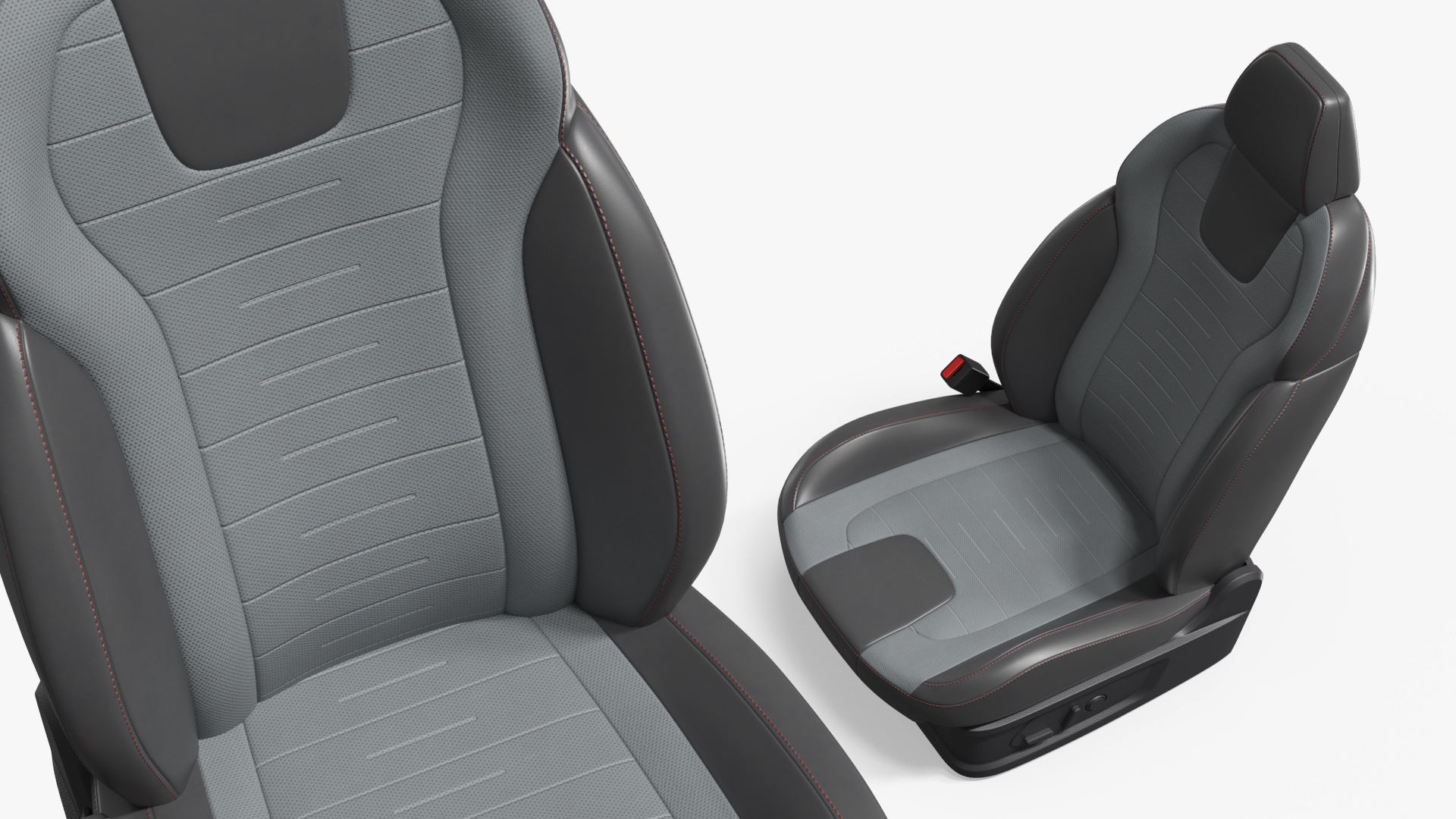 Modern Vehicle Seat With Arm Support - view 2