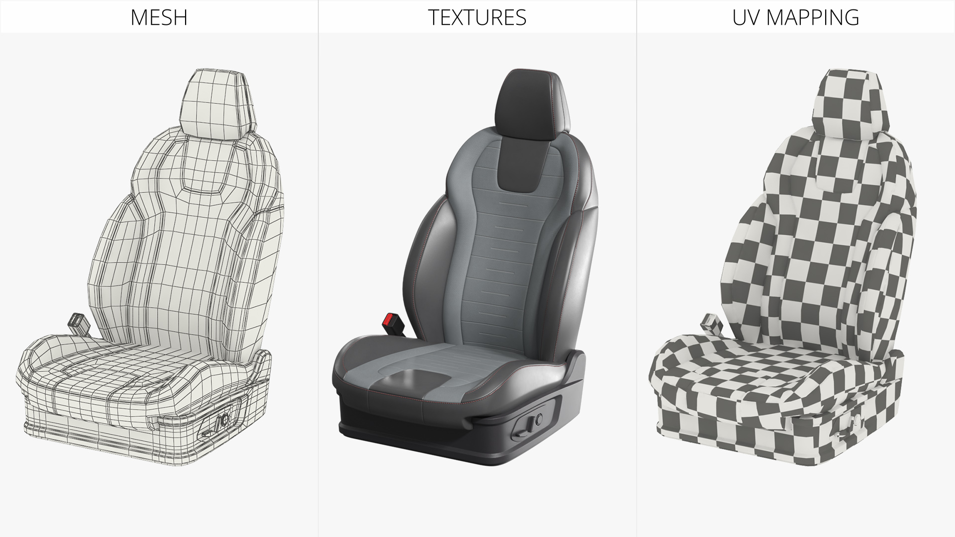 Modern Vehicle Seat With Arm Support - view 5