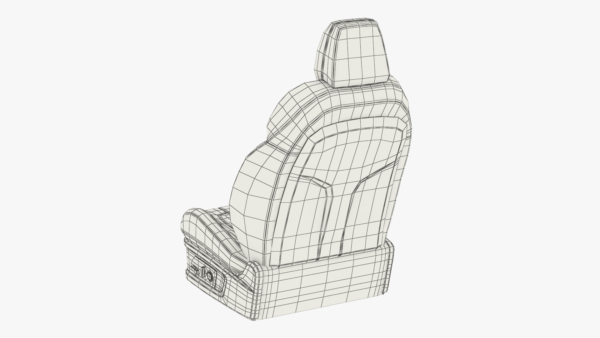 Modern Vehicle Seat With Arm Support - view 7
