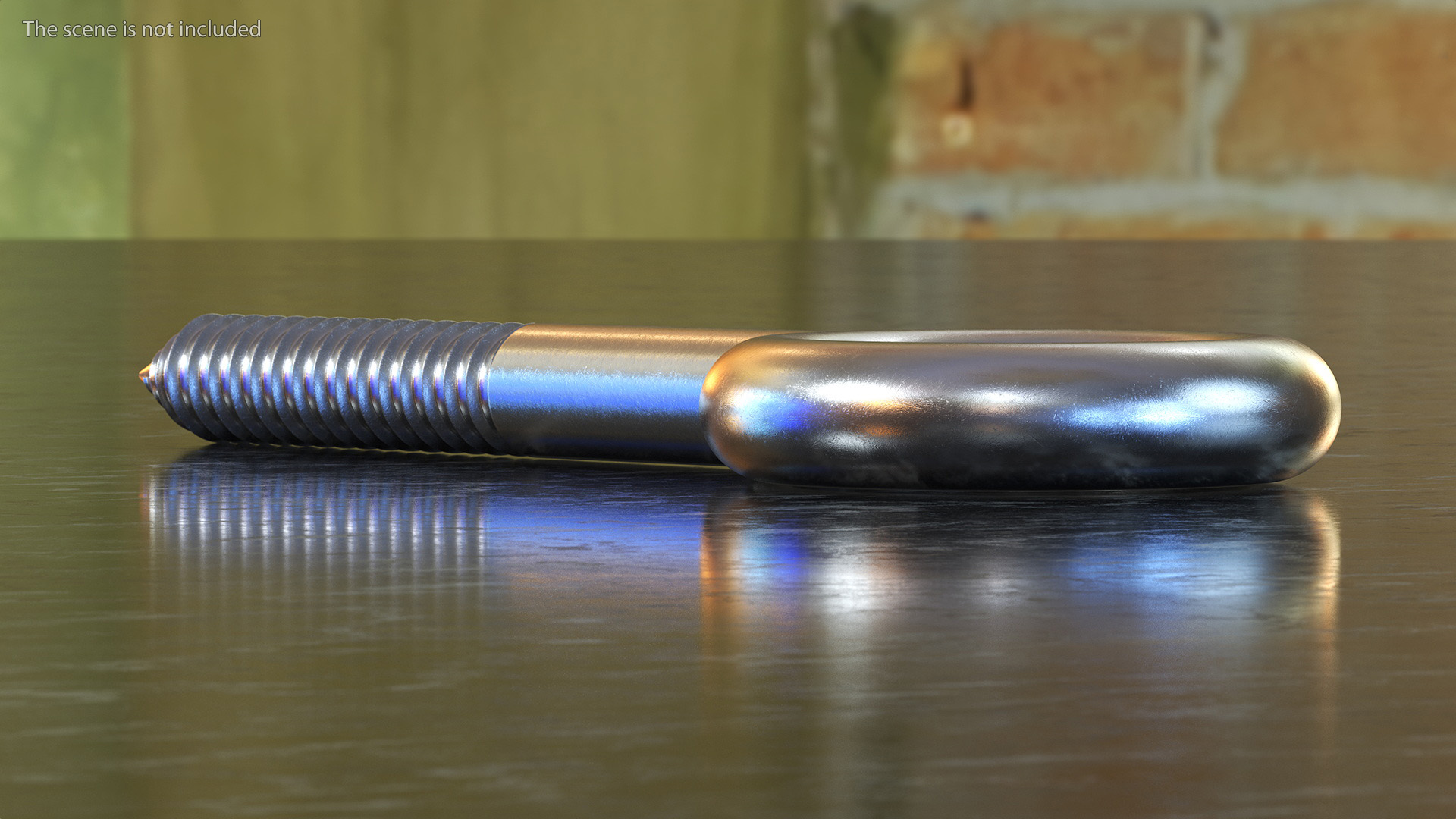3D Eye Lag Screw model