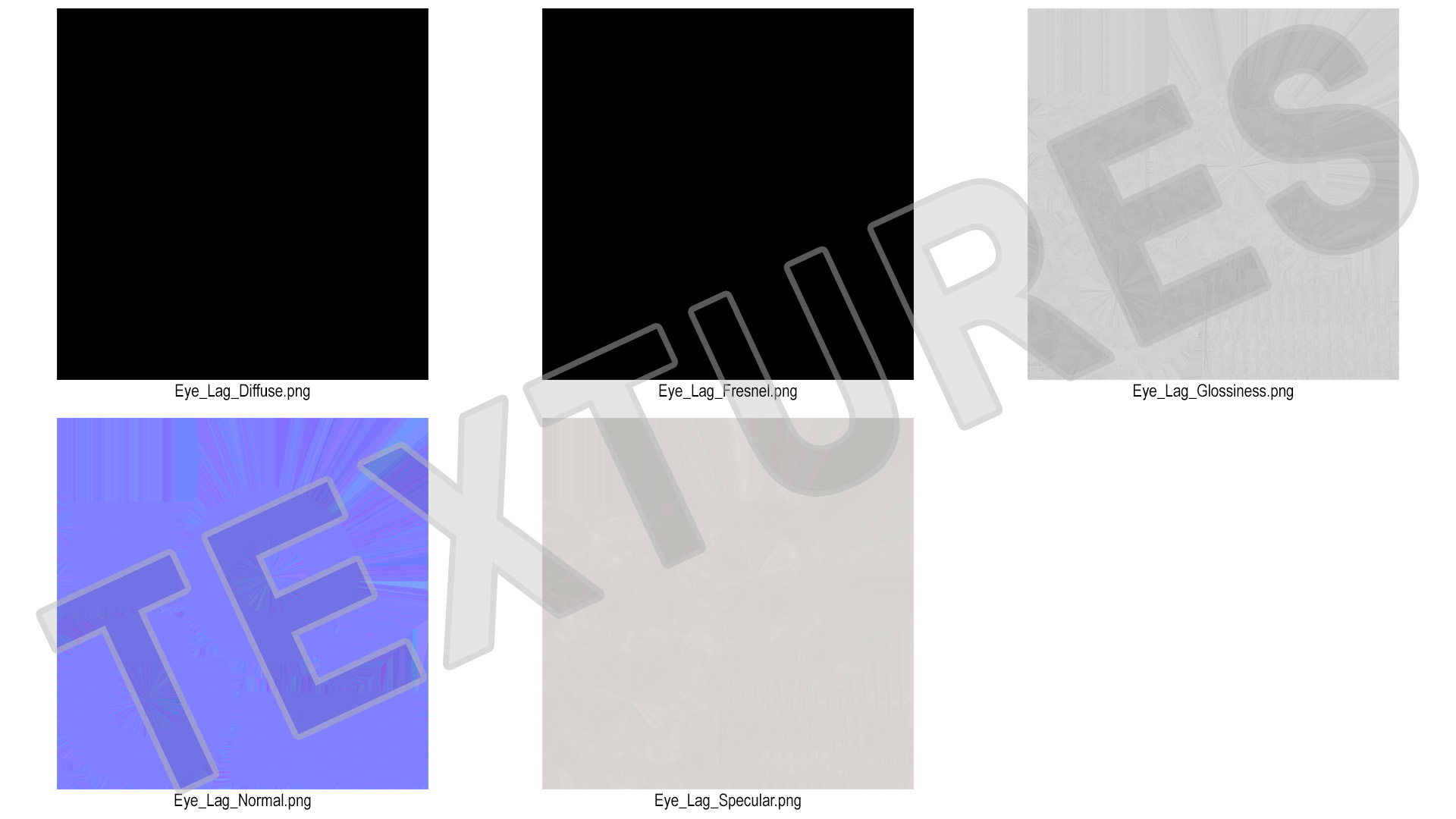3D Eye Lag Screw model