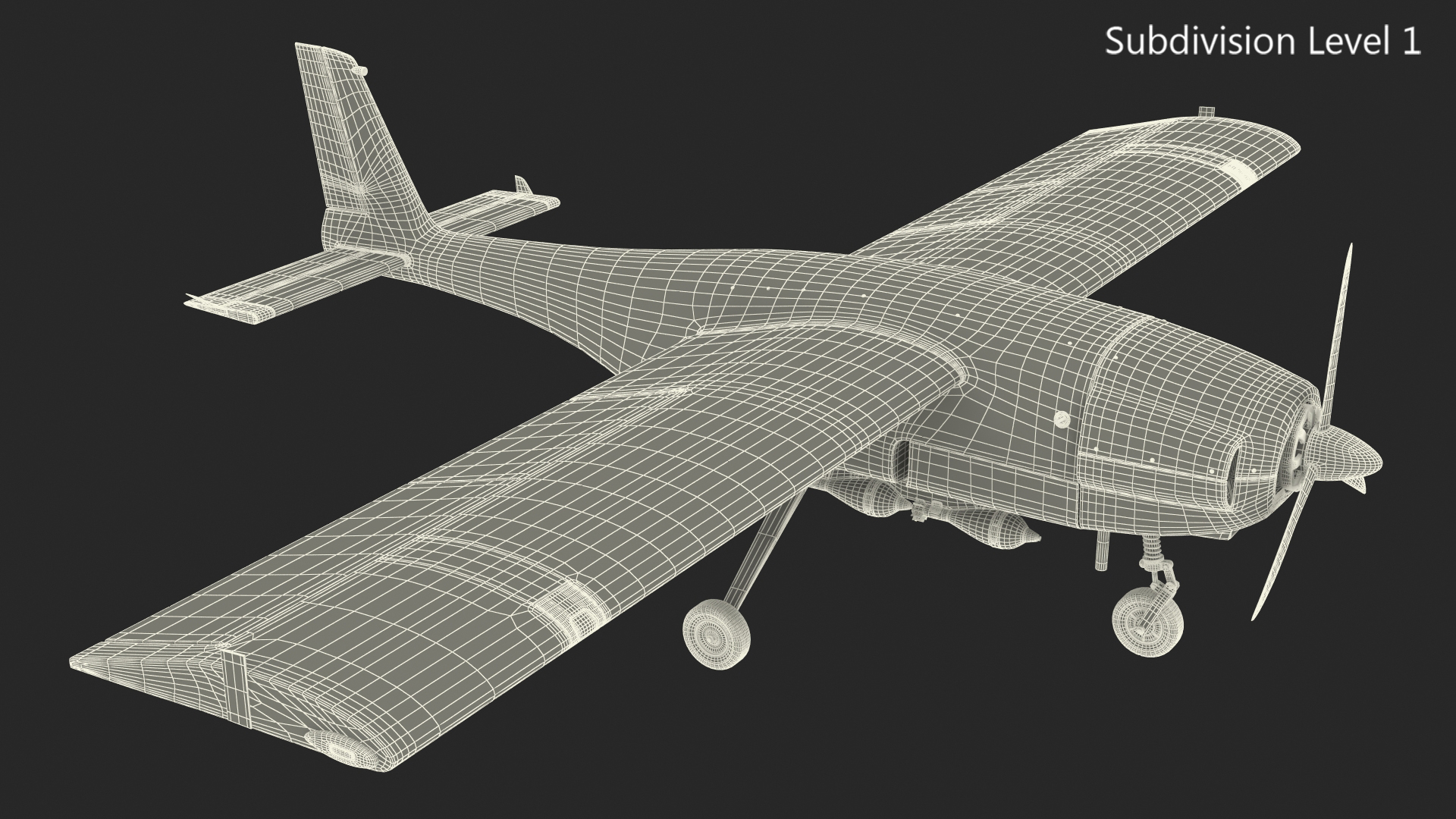 3D UKRJET UJ22 Airborne Drone