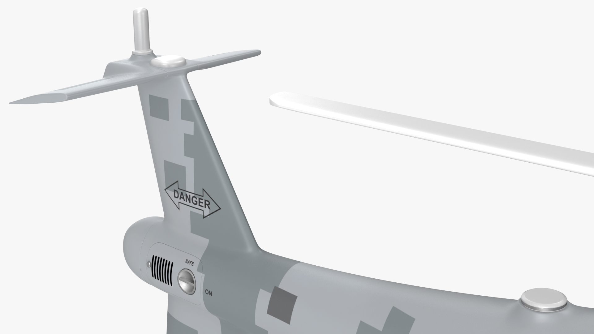 Schiebel Camcopter S100 UAV Finnish Coast Guard Rigged 3D model