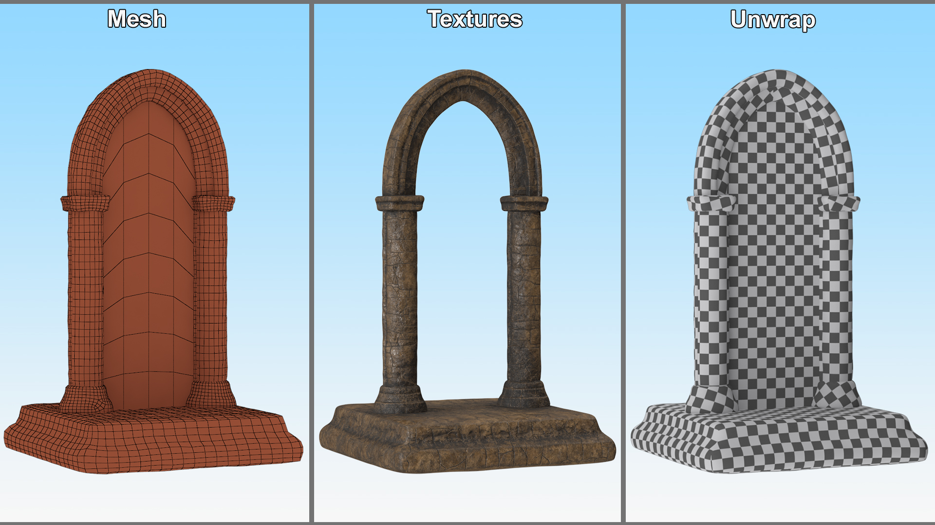 3D model Gate Portal Inactive