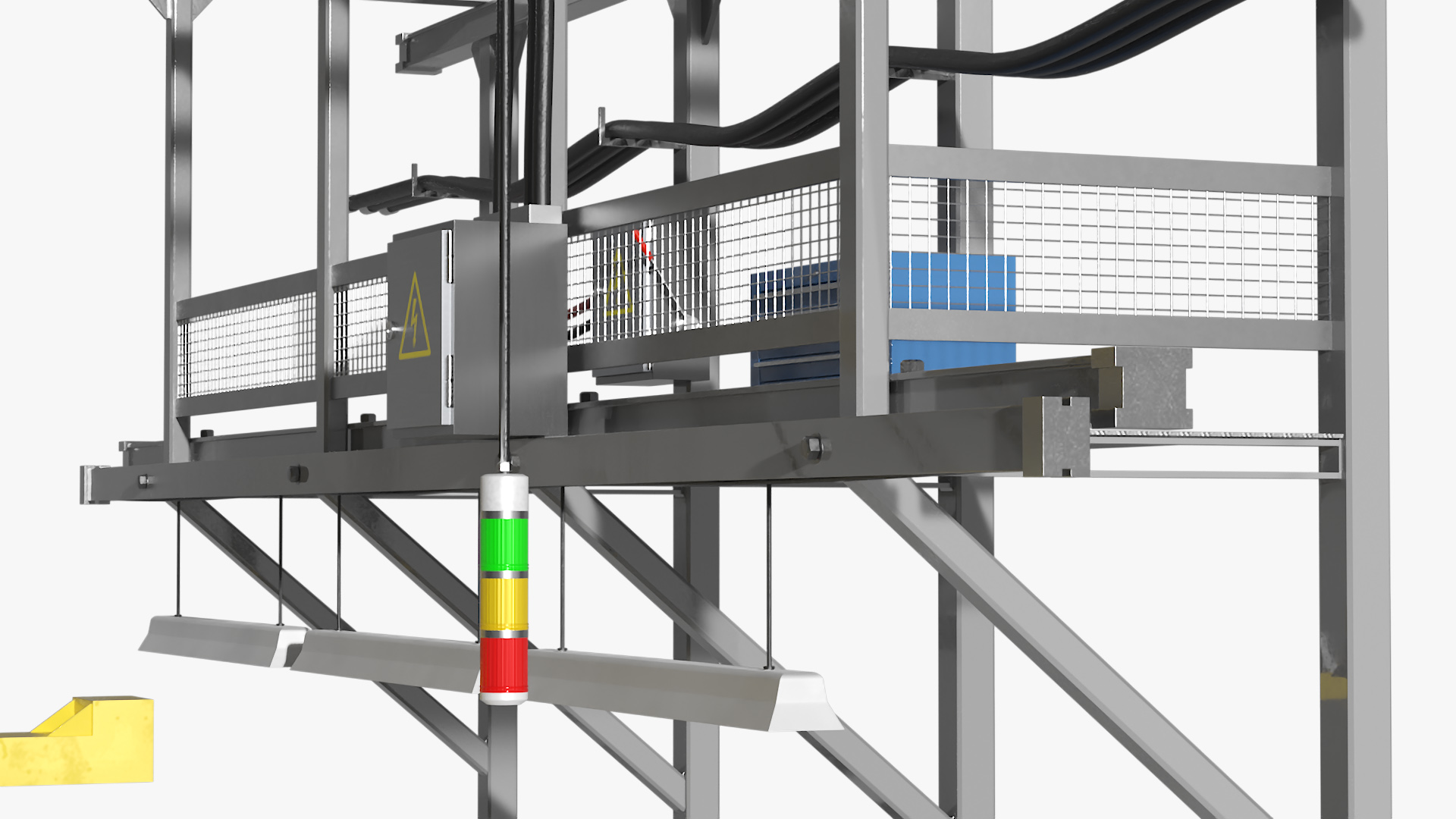 3D model Vehicle Body Carrier