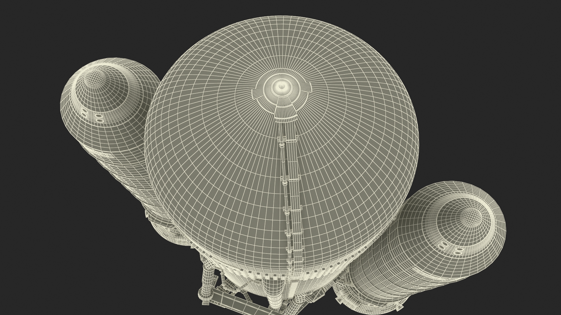 Space Shuttle External Tank and Rocket Boosters 3D