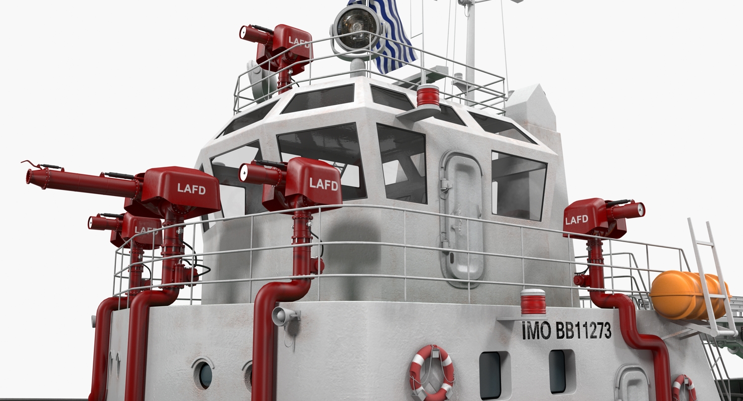 3D Fireboat Generic