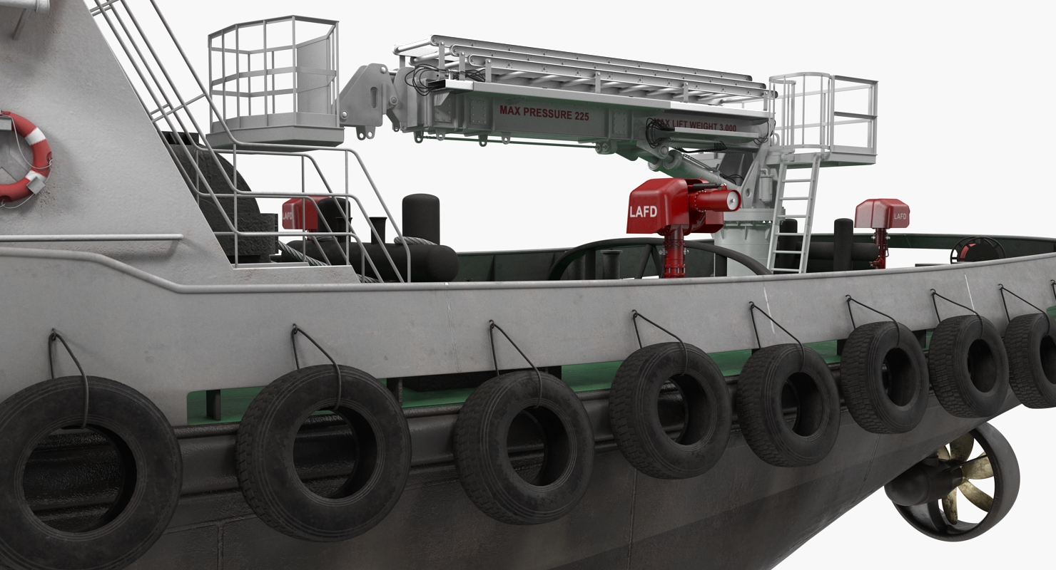 3D Fireboat Generic