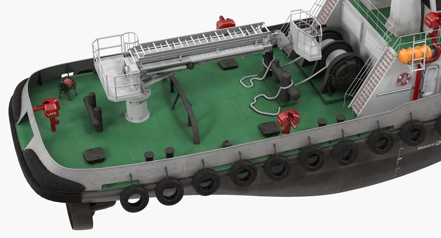 3D Fireboat Generic