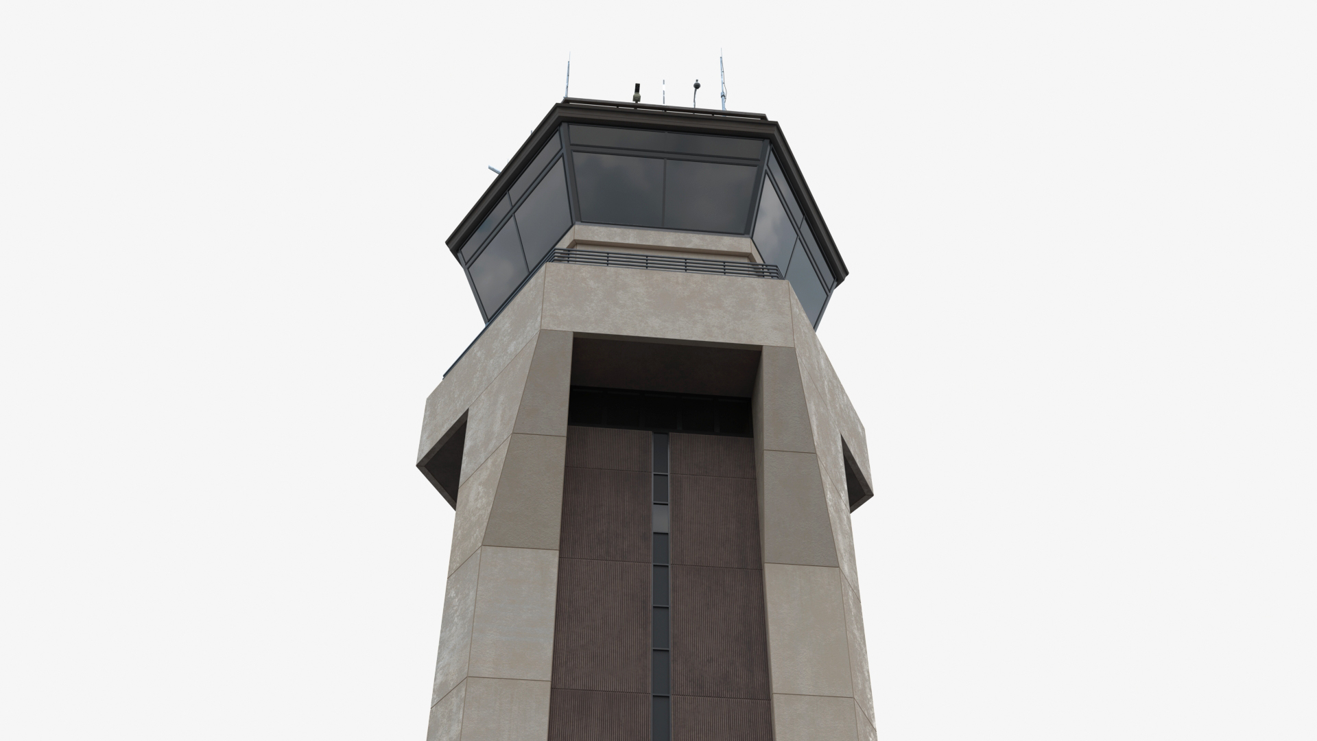 3D Air Force Base Control Tower model