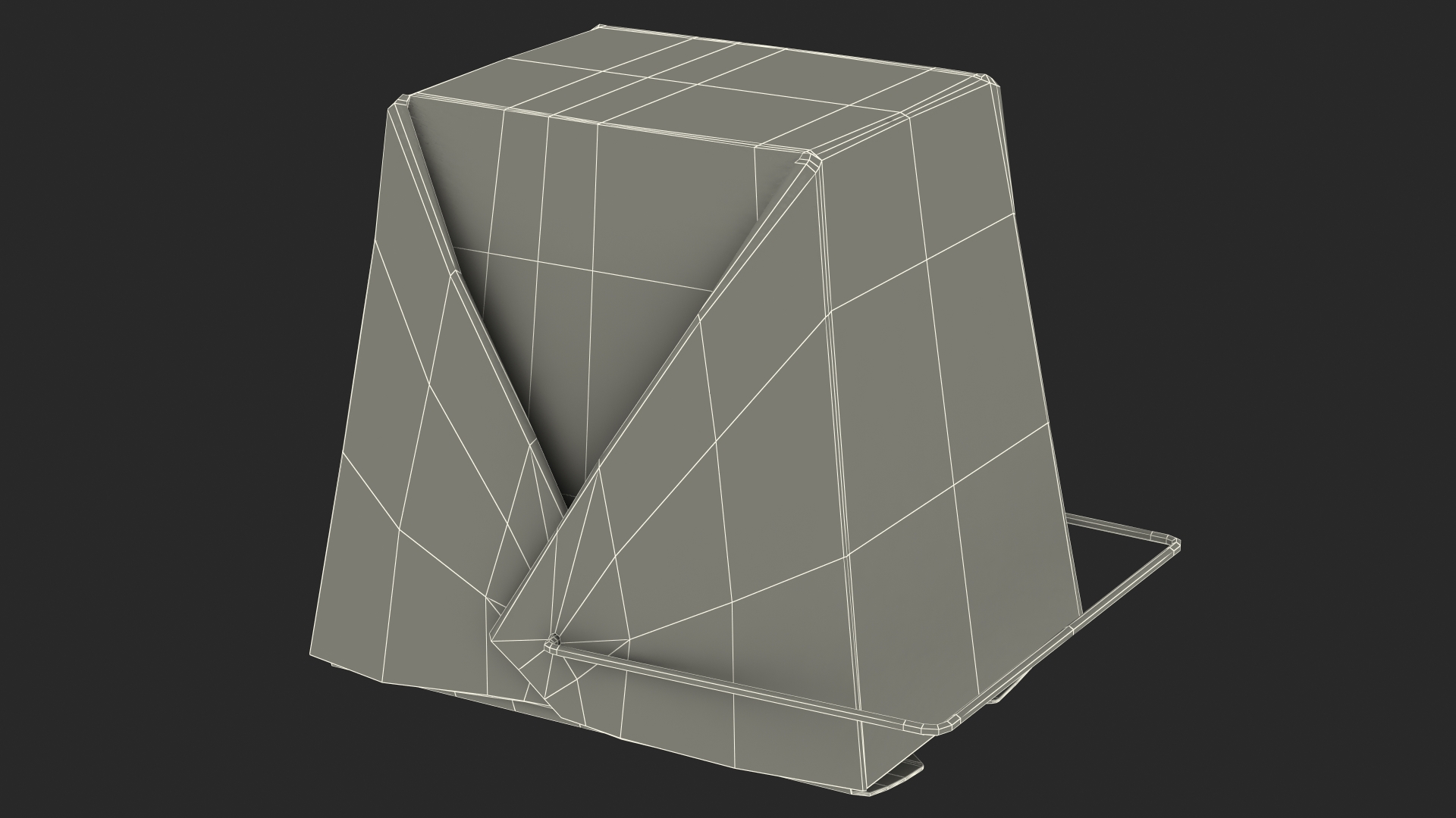 3D Chinese Restaurant Takeout Box 32 Oz
