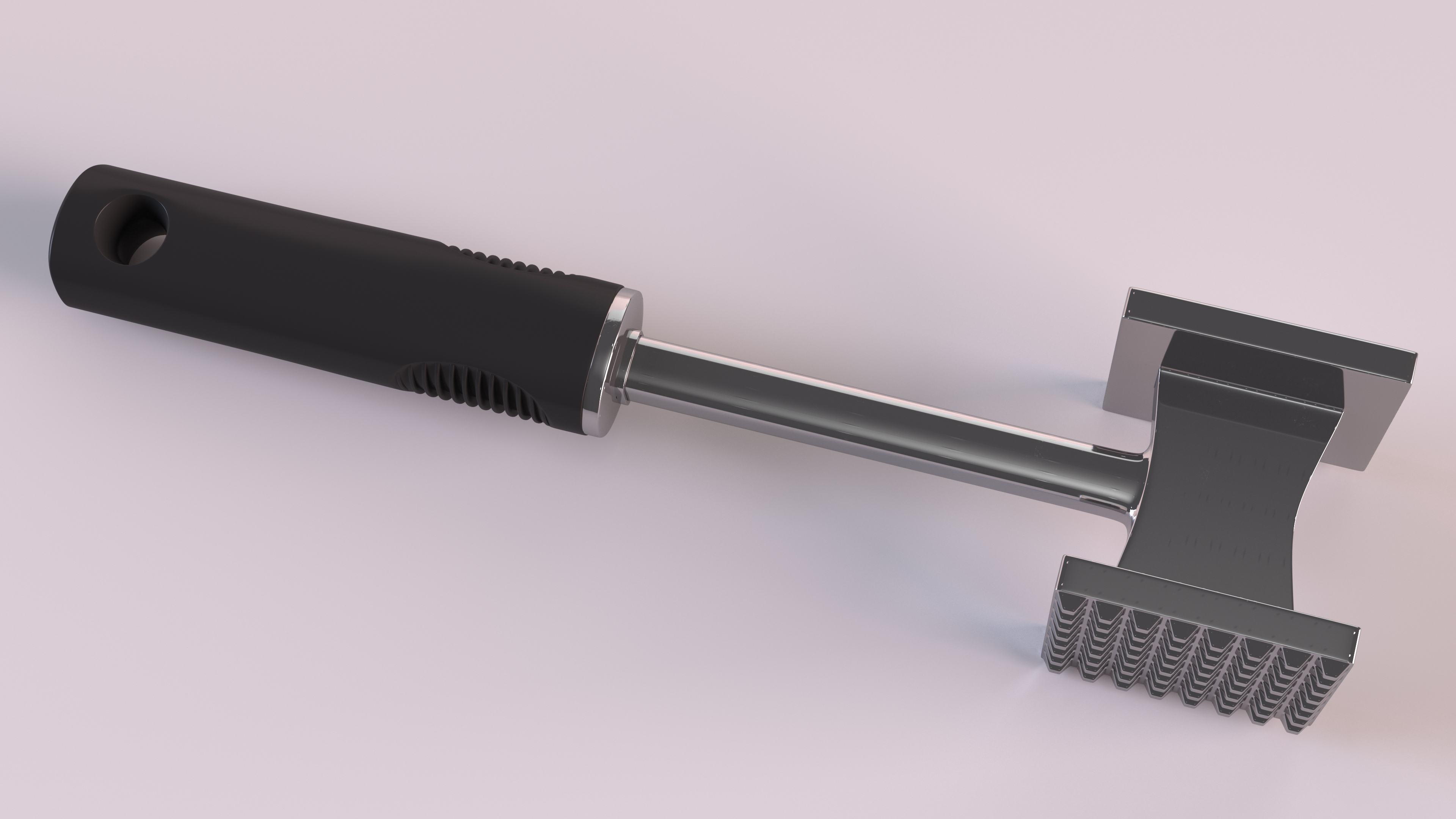 Meat Mallet Tenderizer 3D