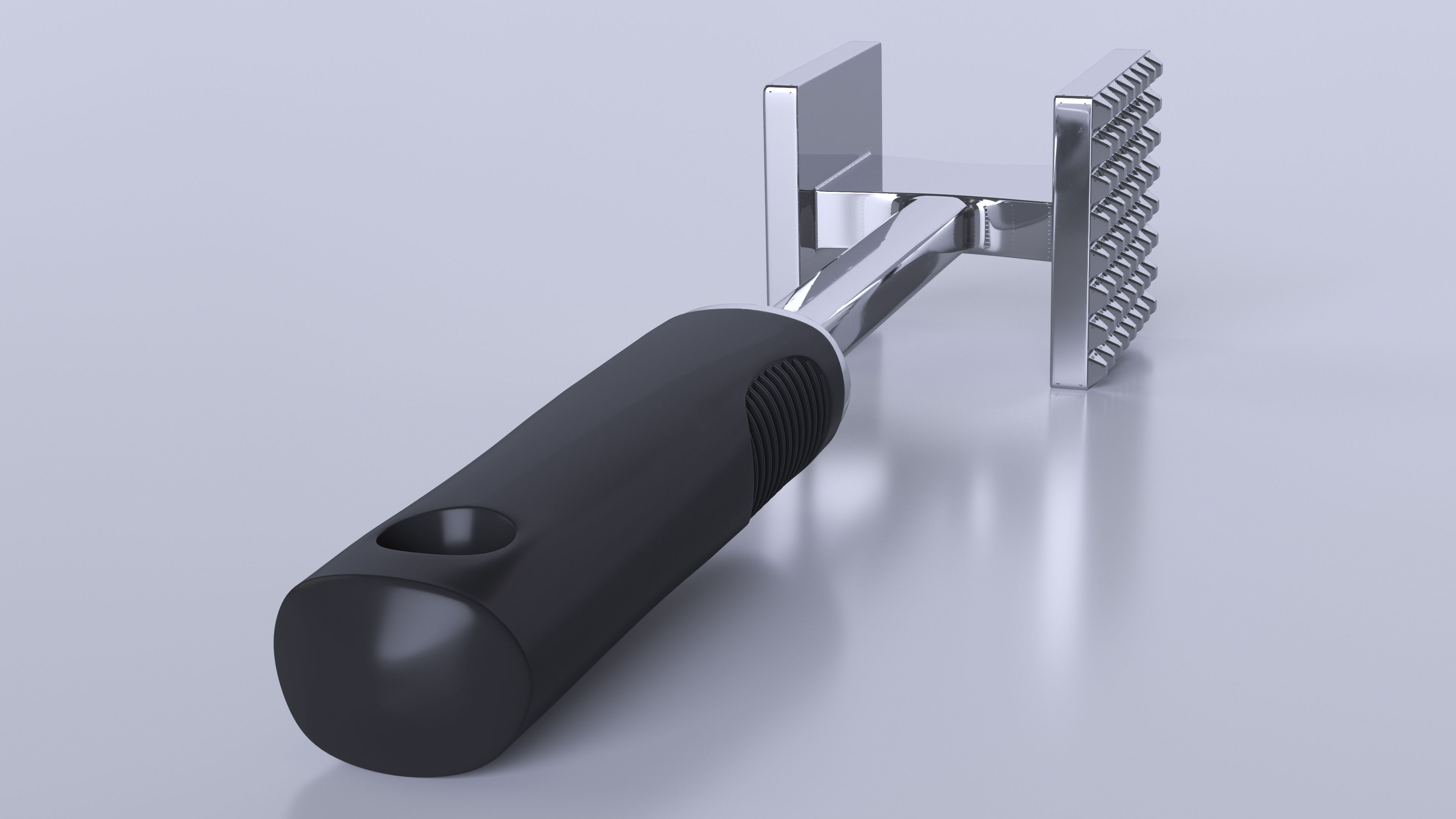 Meat Mallet Tenderizer 3D
