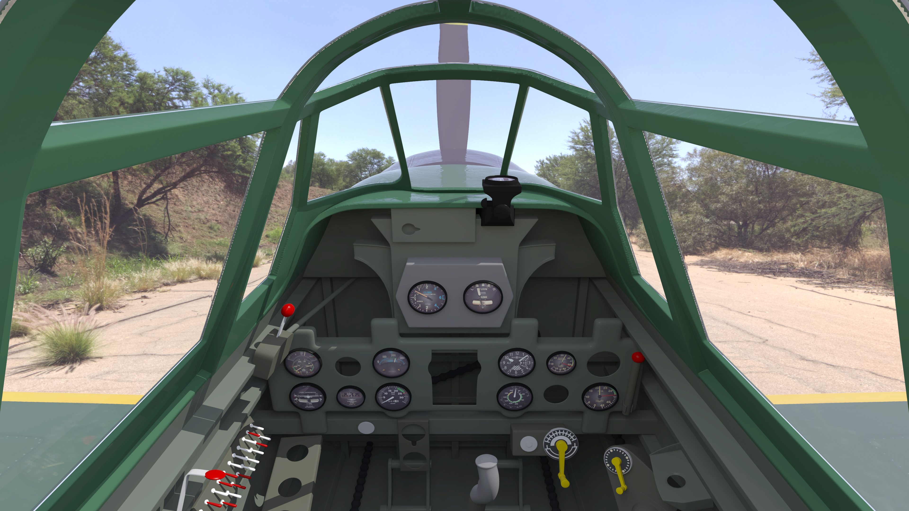 3D model A6M Zero WWII Fighter Aircraft