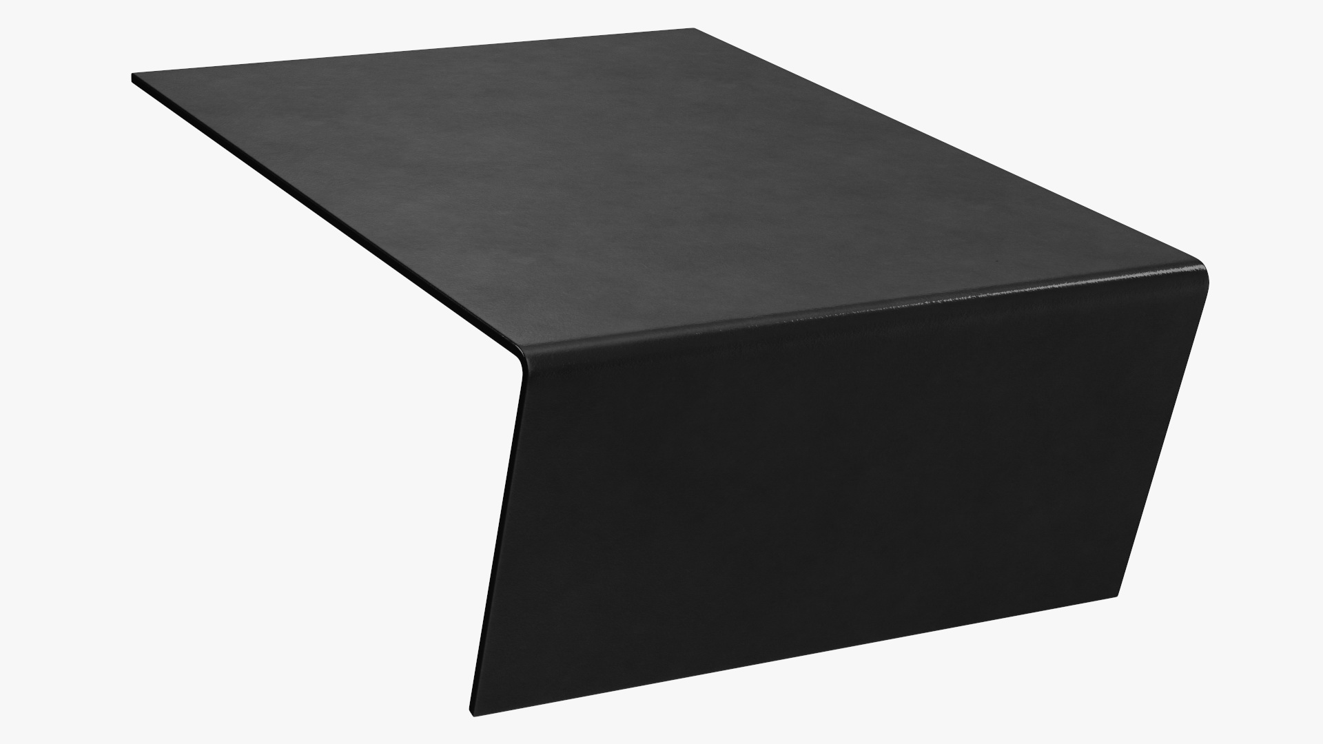 Table Sign Black Empty 3D