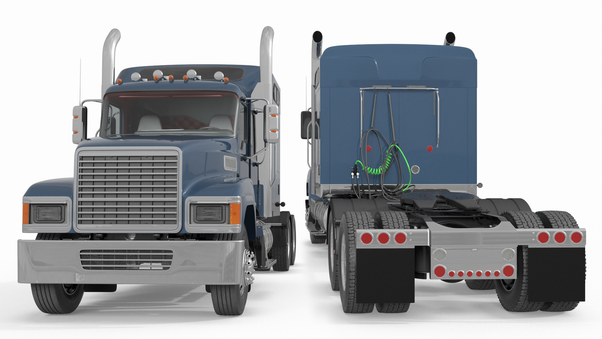 Freight Truck Simple Interior 3D model