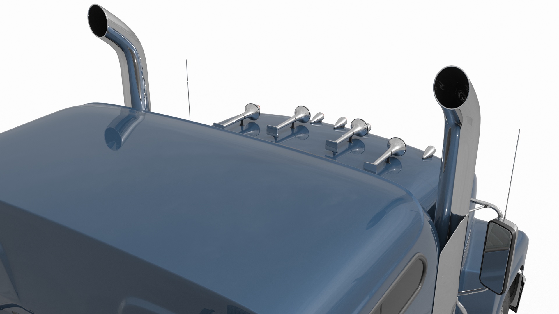 Freight Truck Simple Interior 3D model