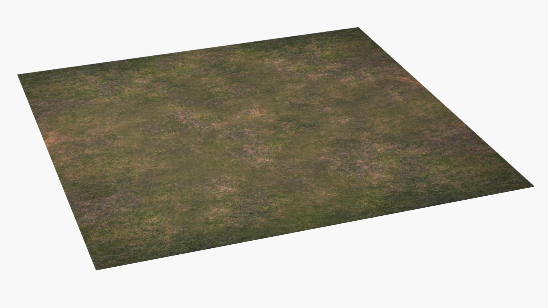 Farm Field with Round Hay Bale Rolls Golden Brown Fur, view 7
