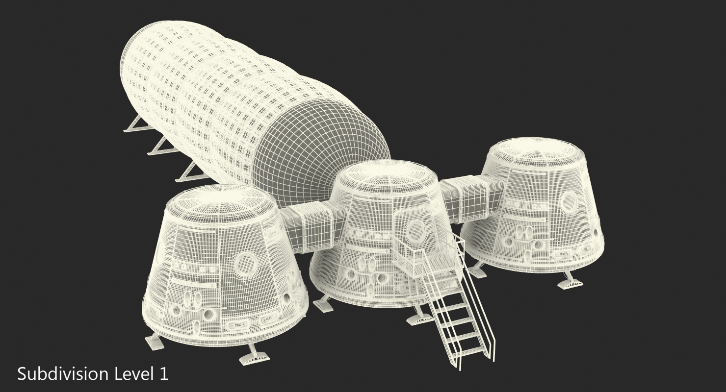 Mars One Colony Module 3D