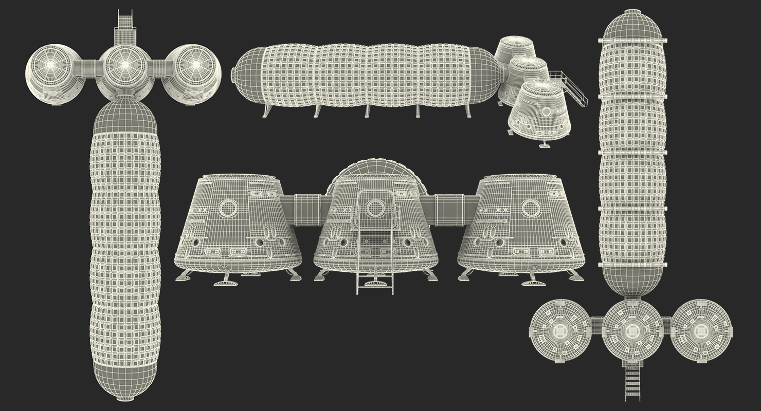 Mars One Colony Module 3D