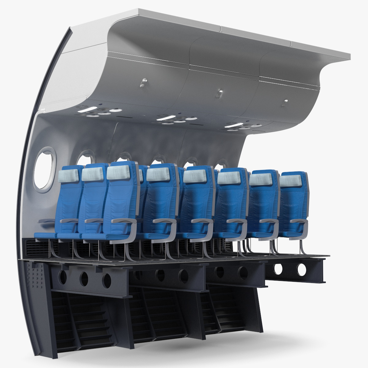 Passenger Aircraft Wall Section Module - Standard