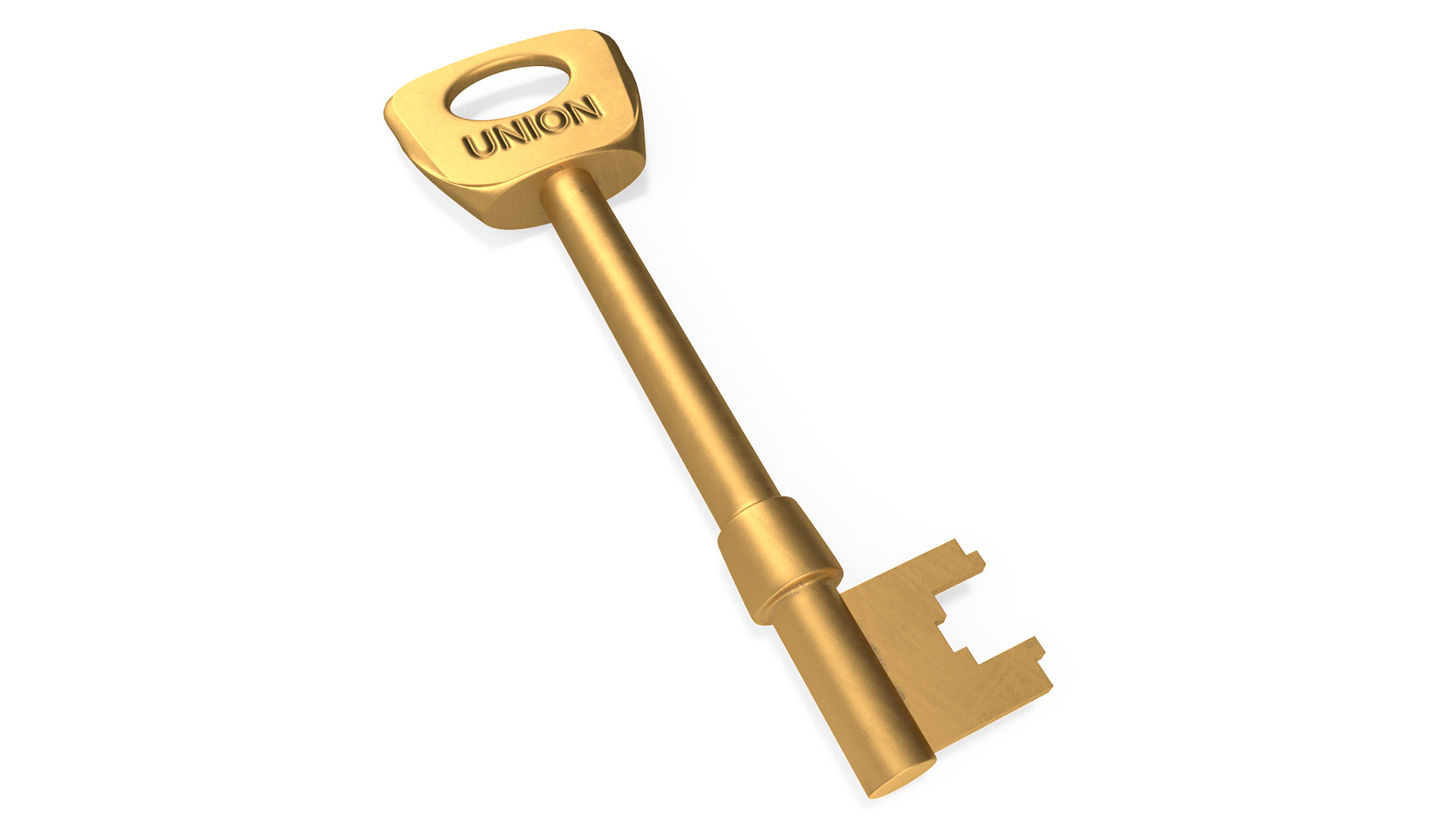3D model Gold Key