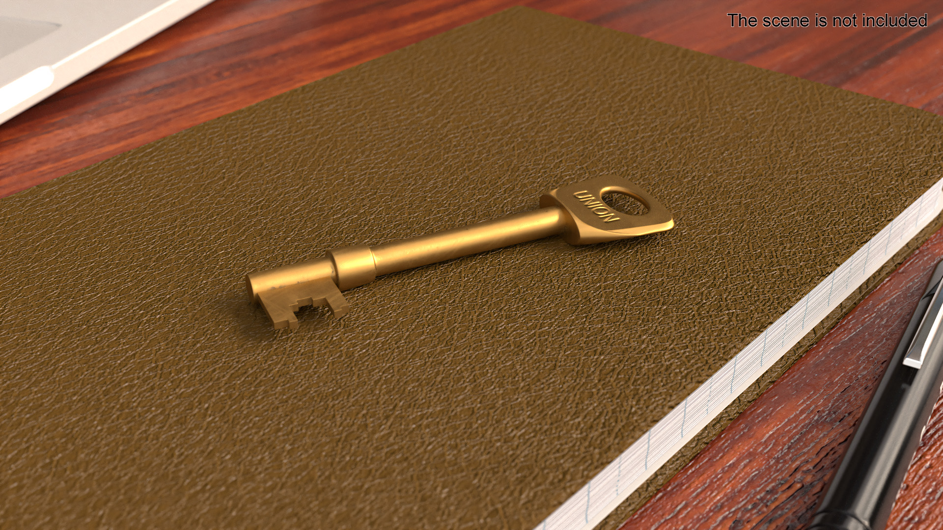 3D model Gold Key