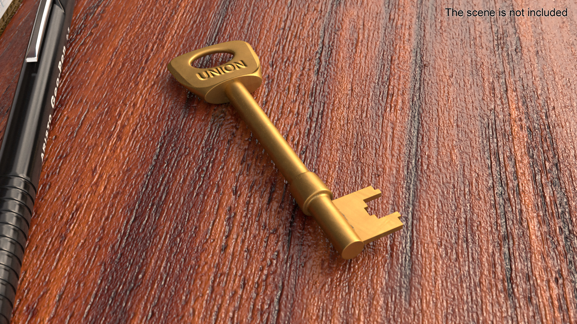 3D model Gold Key
