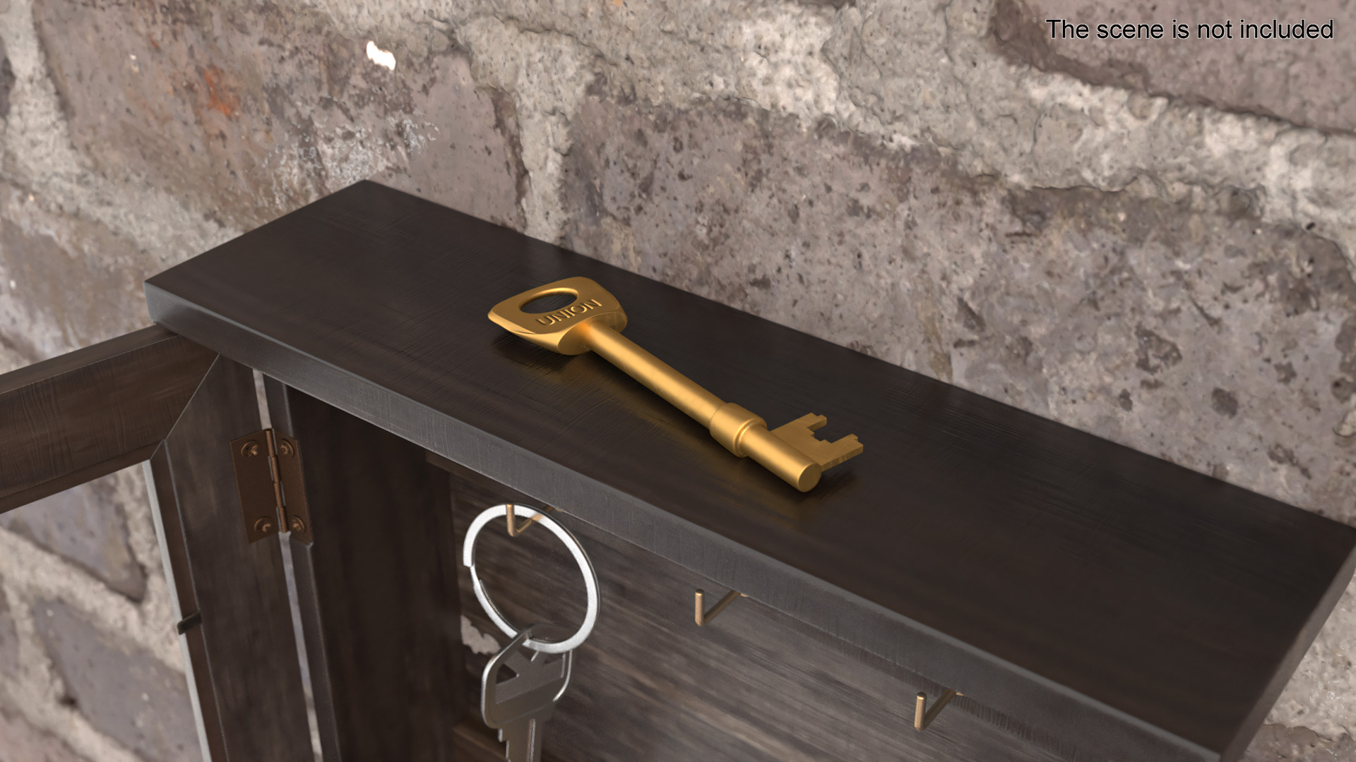 3D model Gold Key