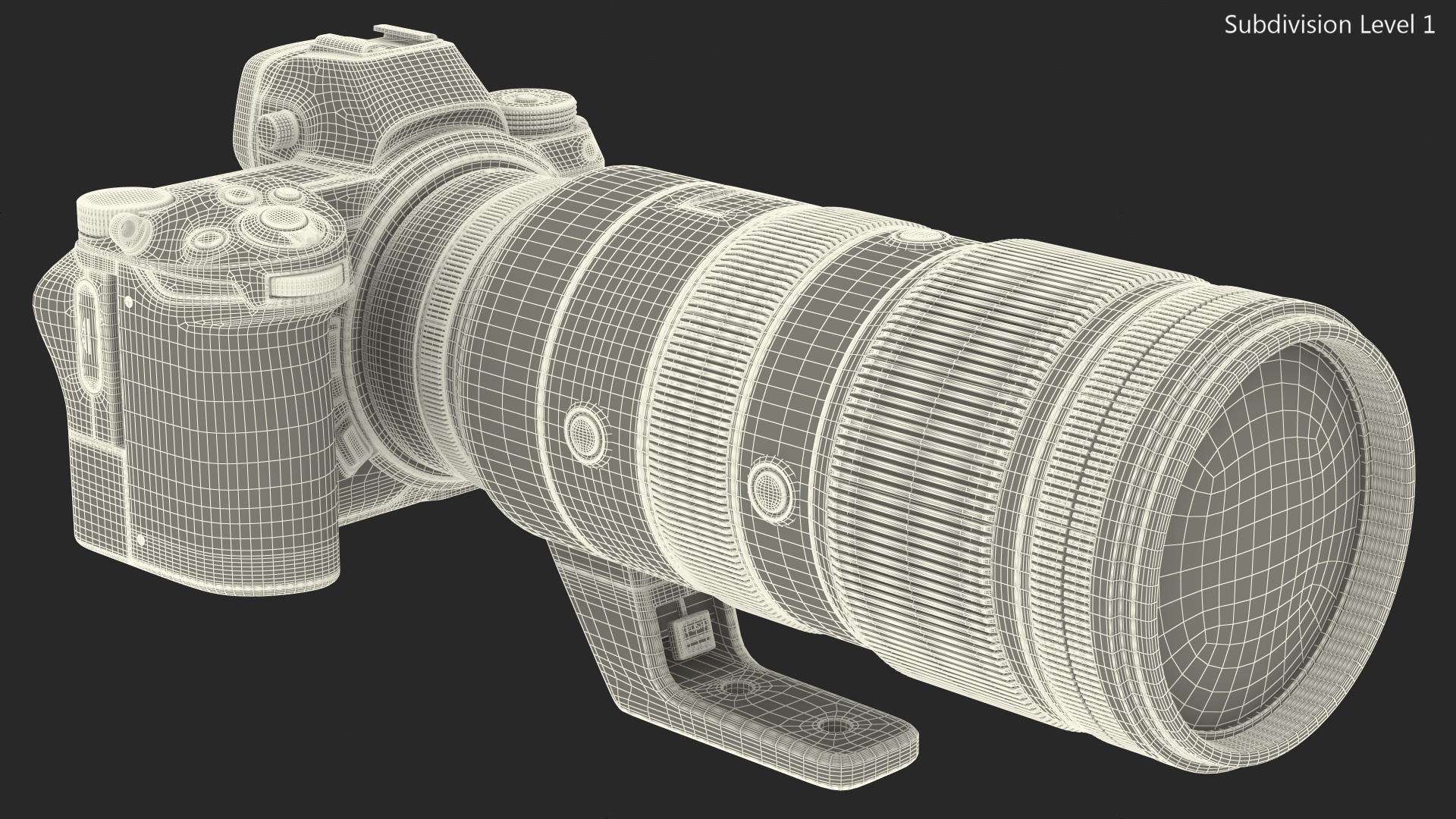 3D Nikon Z7 with NIKKOR Z 70 200mm f2.8 VR S Lens
