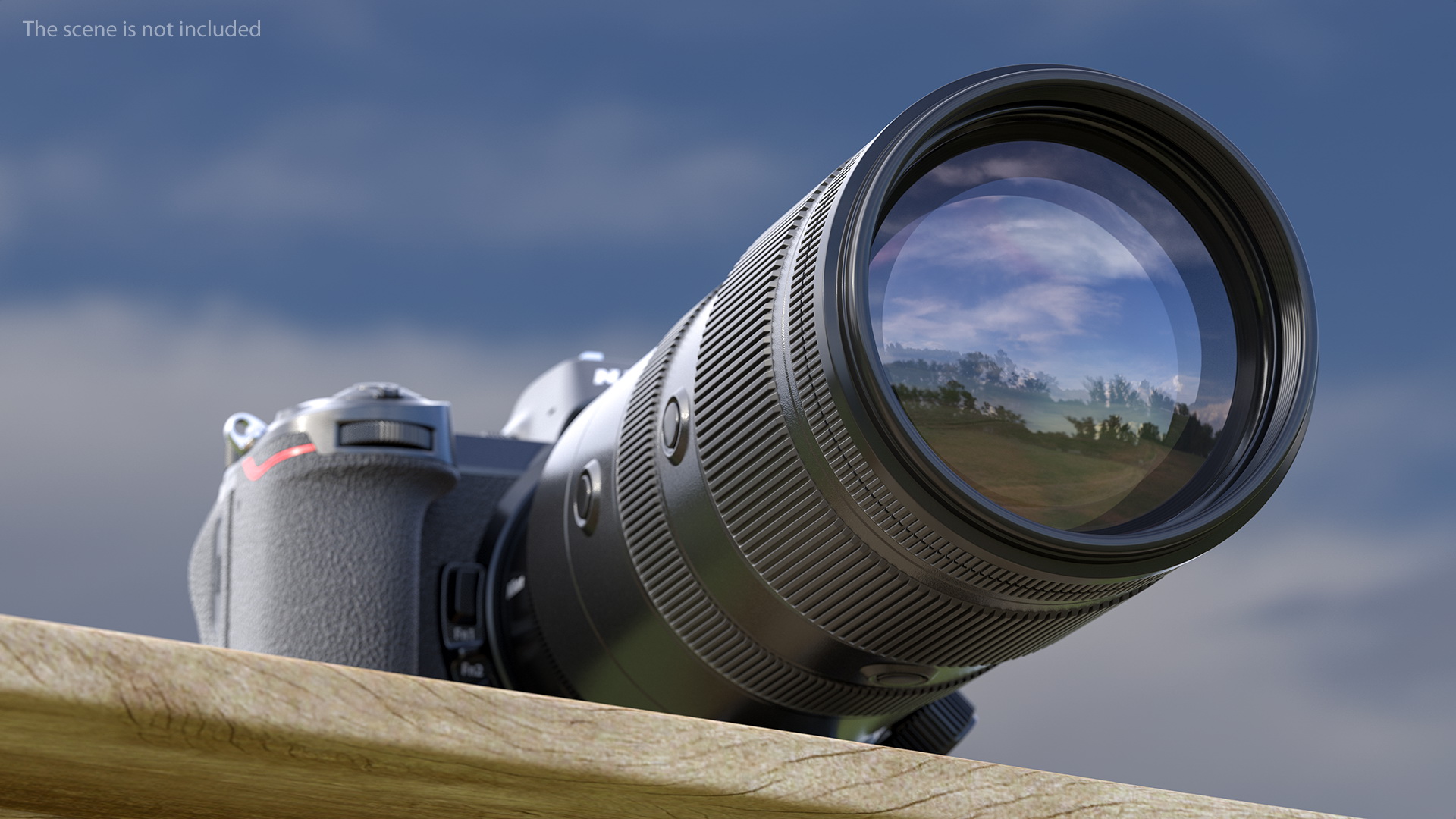 3D Nikon Z7 with NIKKOR Z 70 200mm f2.8 VR S Lens