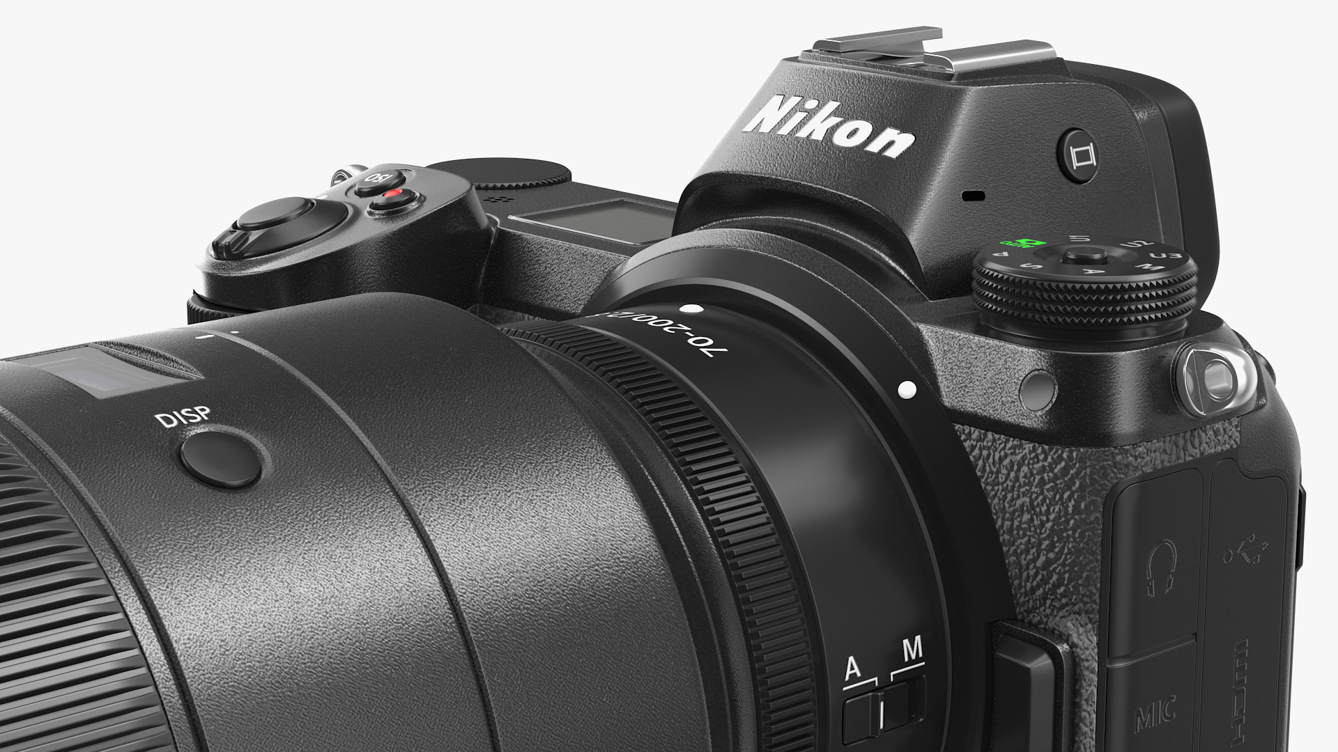 3D Nikon Z7 with NIKKOR Z 70 200mm f2.8 VR S Lens