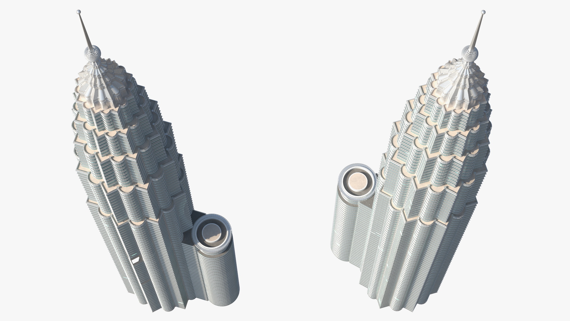 3D Skyscraper Tower