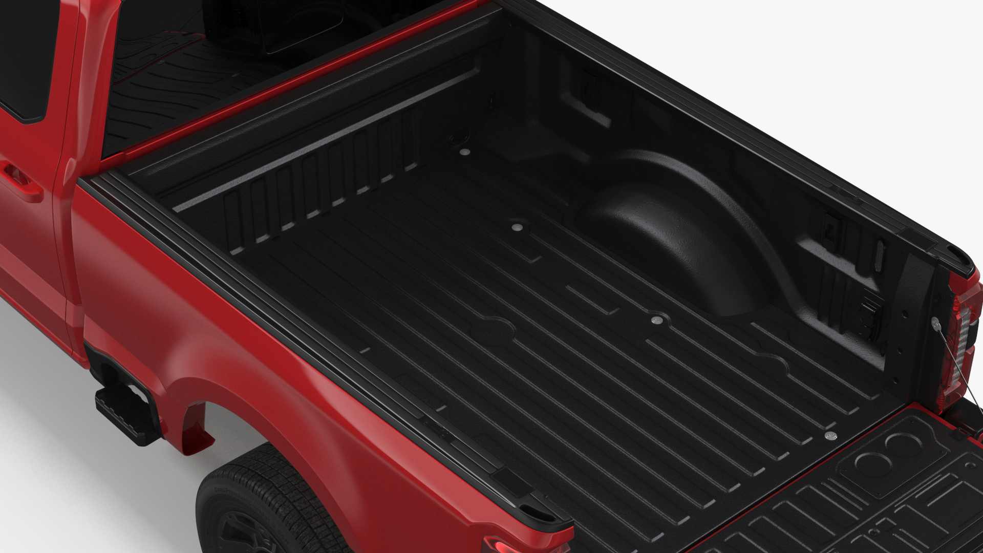 Ford Super Duty F-550 Lariat 2023 Red Rigged 3D model