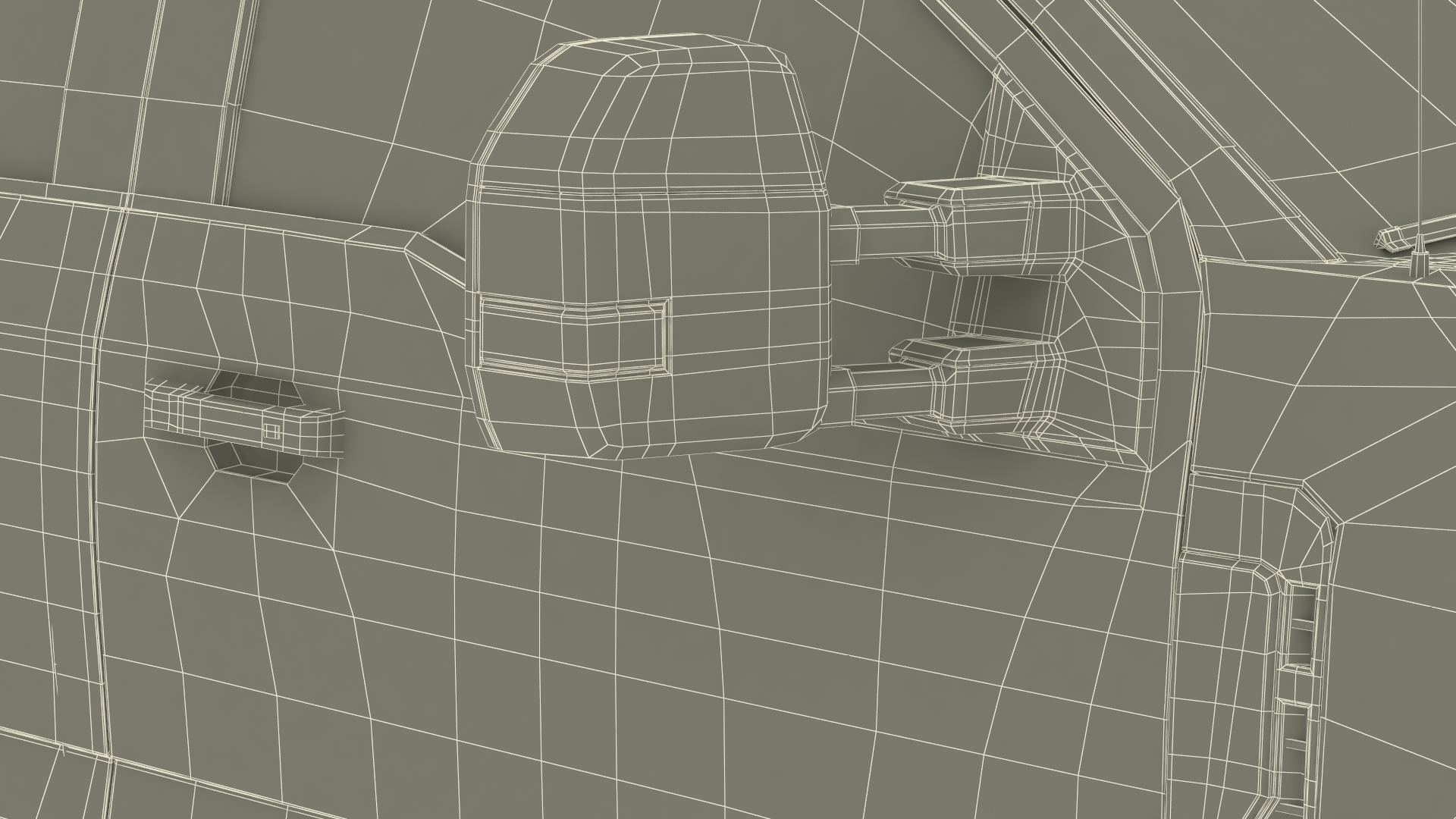 Ford Super Duty F-550 Lariat 2023 Red Rigged 3D model
