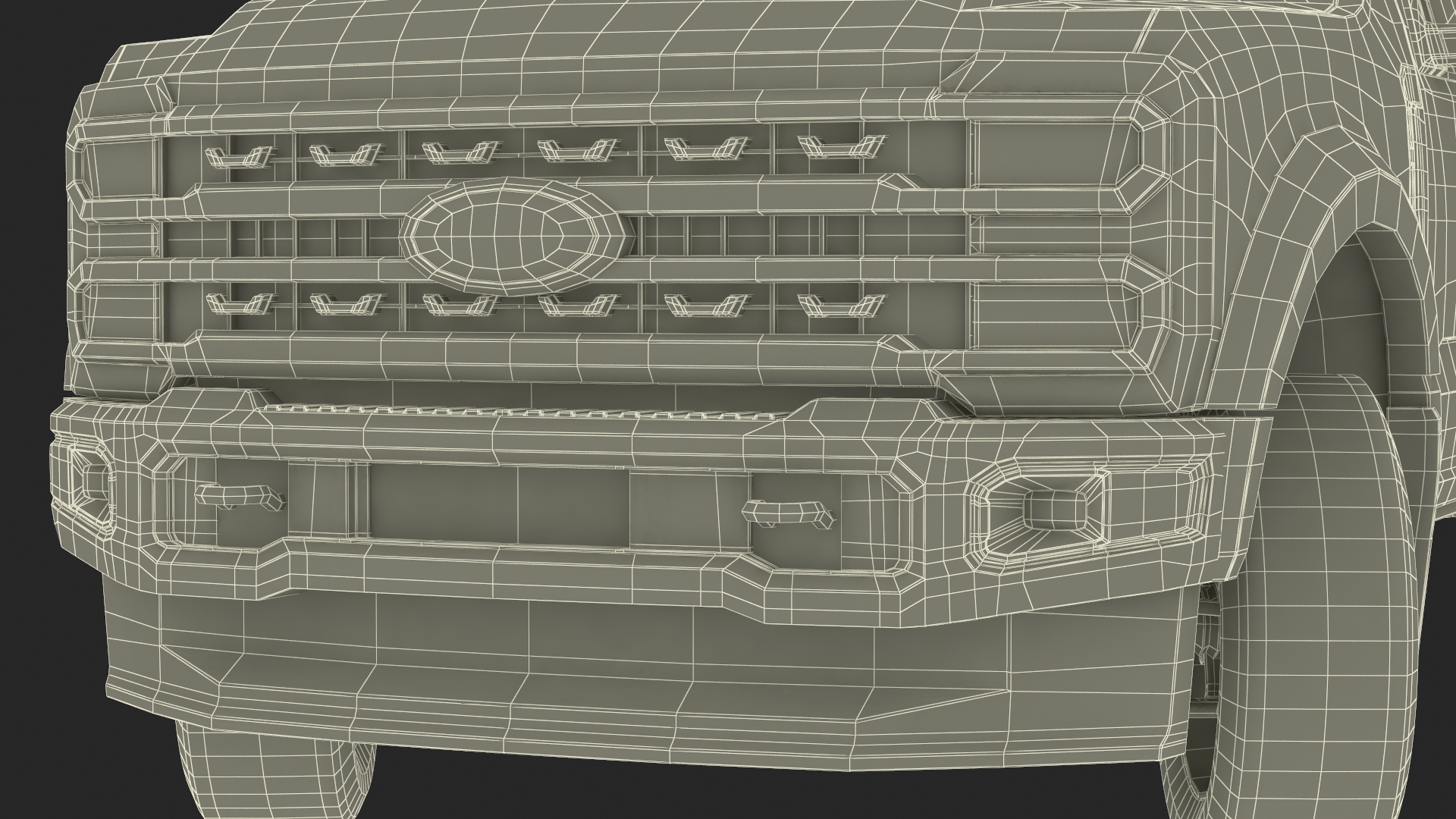 Ford Super Duty F-550 Lariat 2023 Red Rigged 3D model