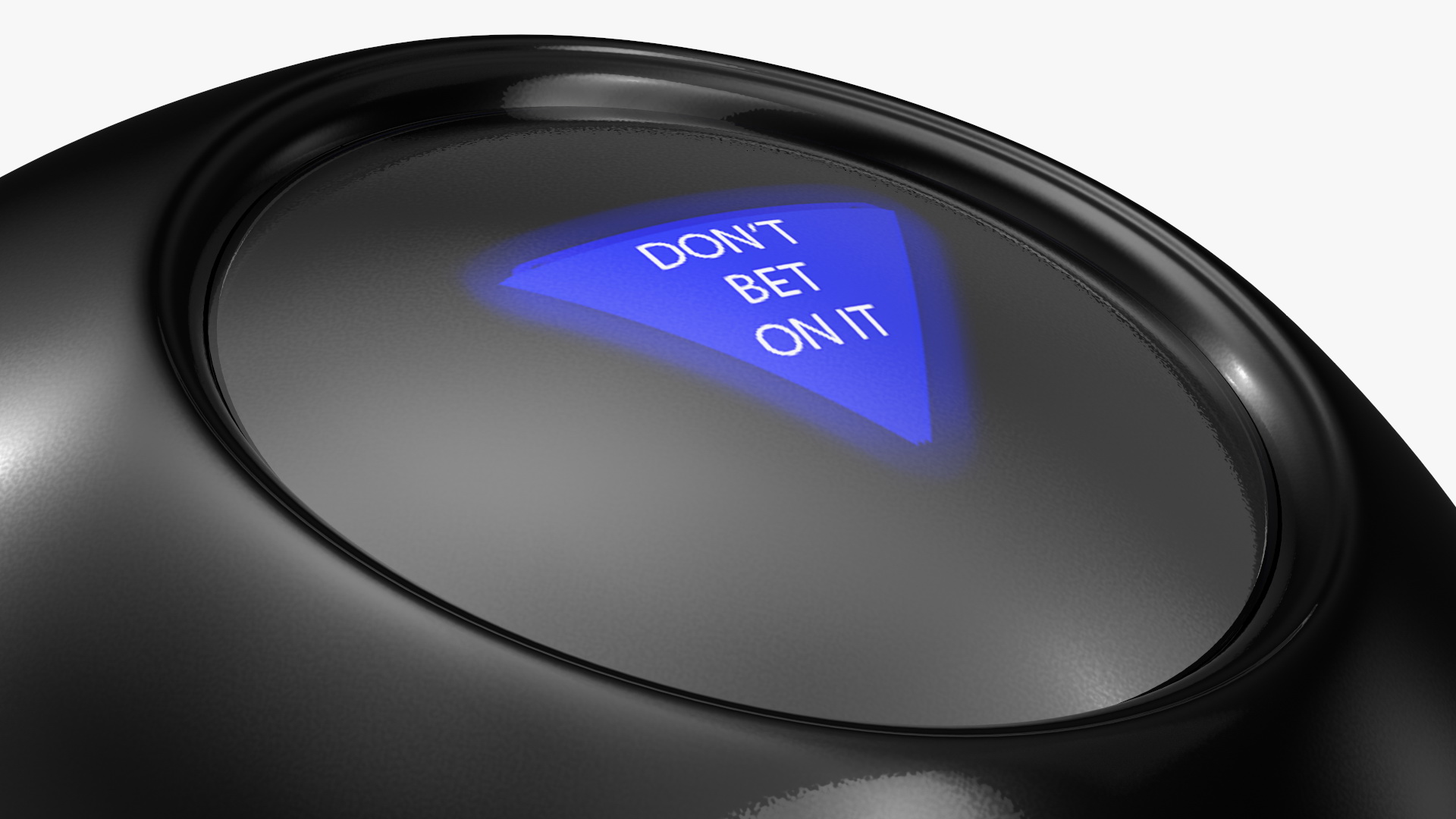 Magic 8 Ball Answer No 3D