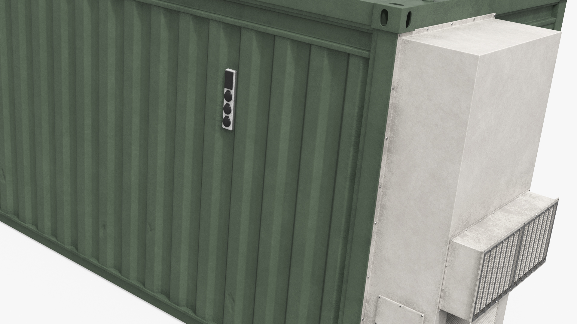Mobile Radar Container with Parabolic Antenna, view 12