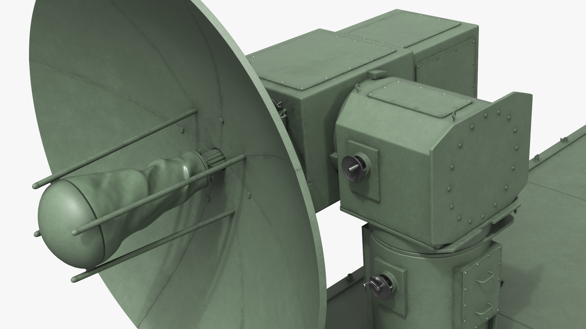 Mobile Radar Container with Parabolic Antenna, view 10