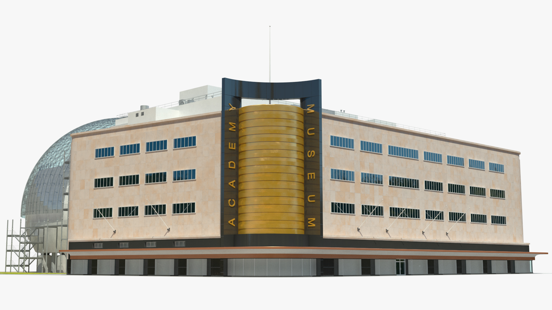 3D Academy Museum of Motion Pictures model