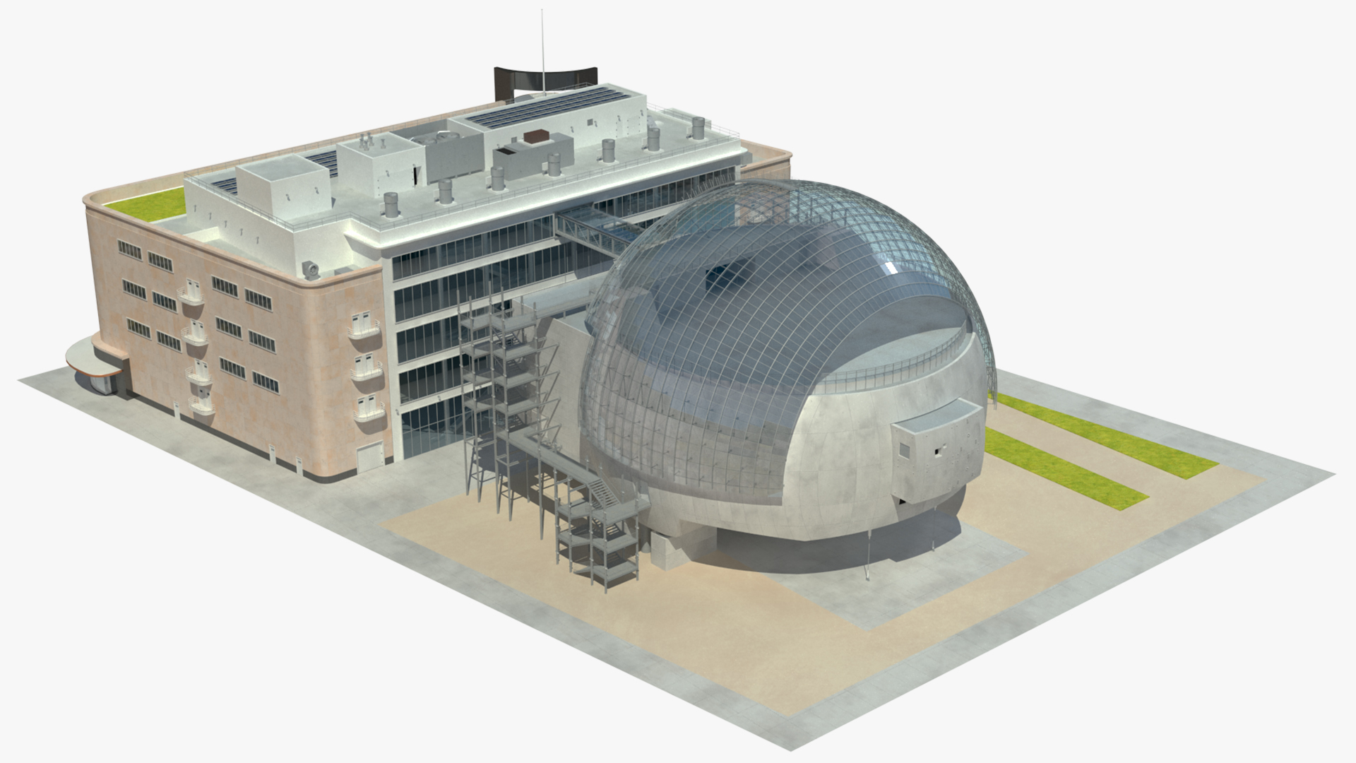 3D Academy Museum of Motion Pictures model